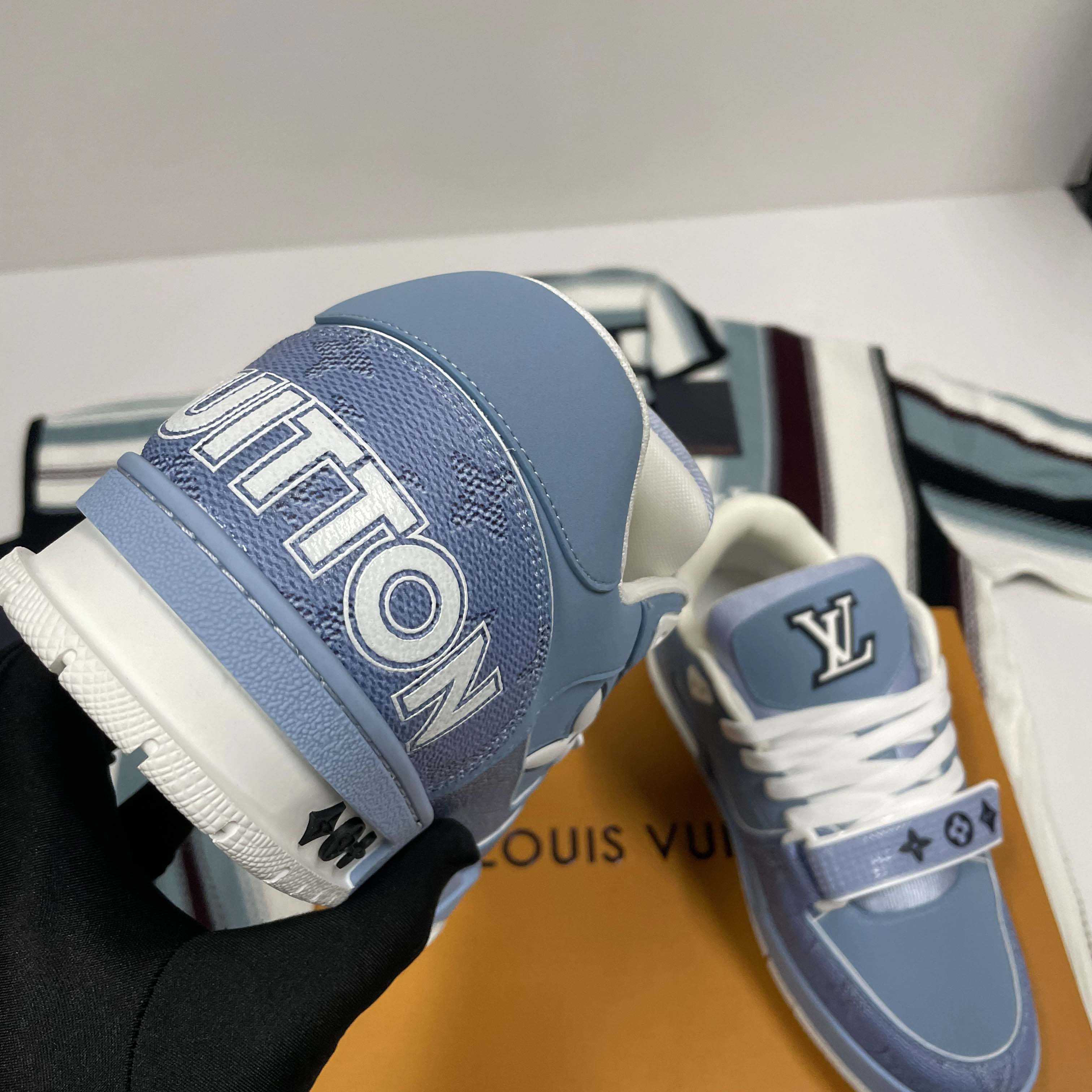 Louis Vuitton LV Trainer Sneaker   1AHTUZ - DesignerGu