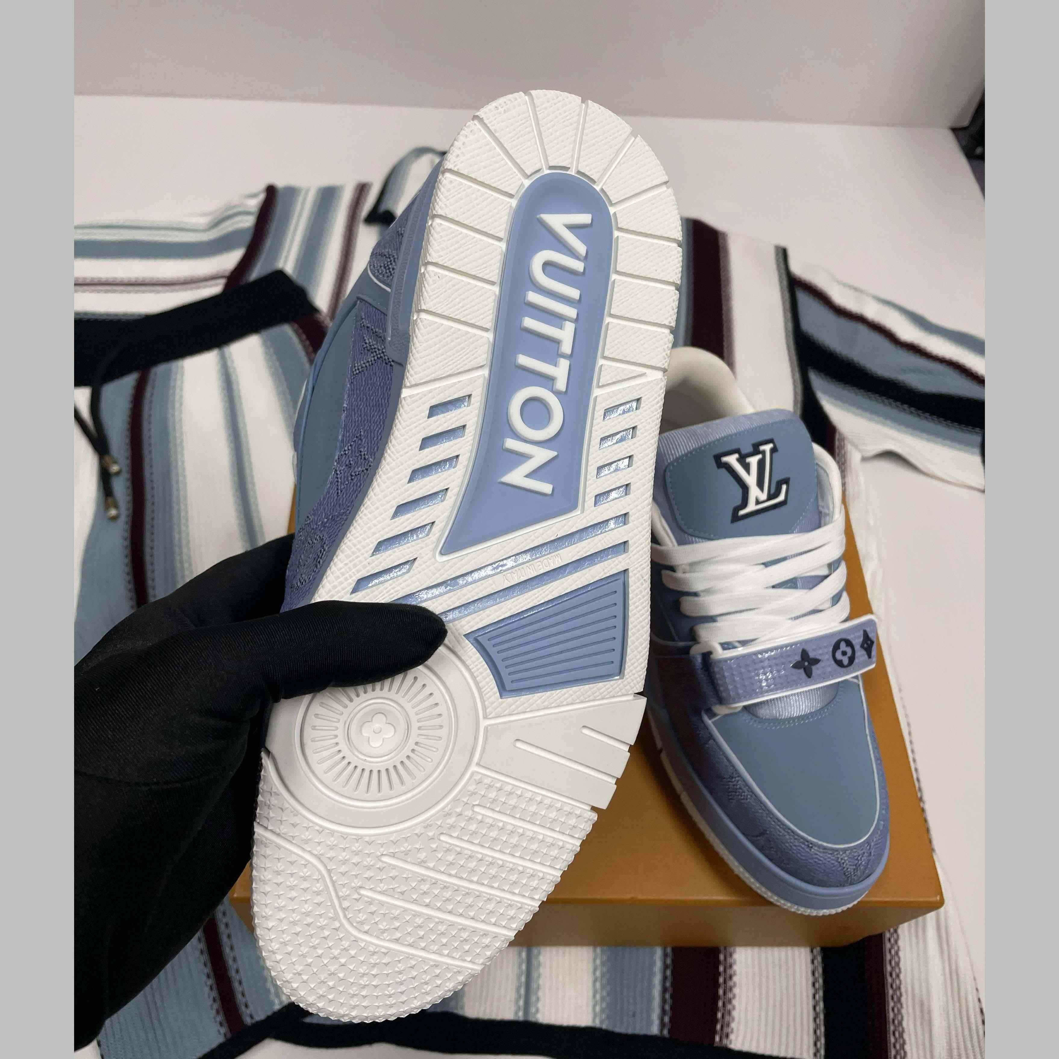 Louis Vuitton LV Trainer Sneaker   1AHTUZ - DesignerGu