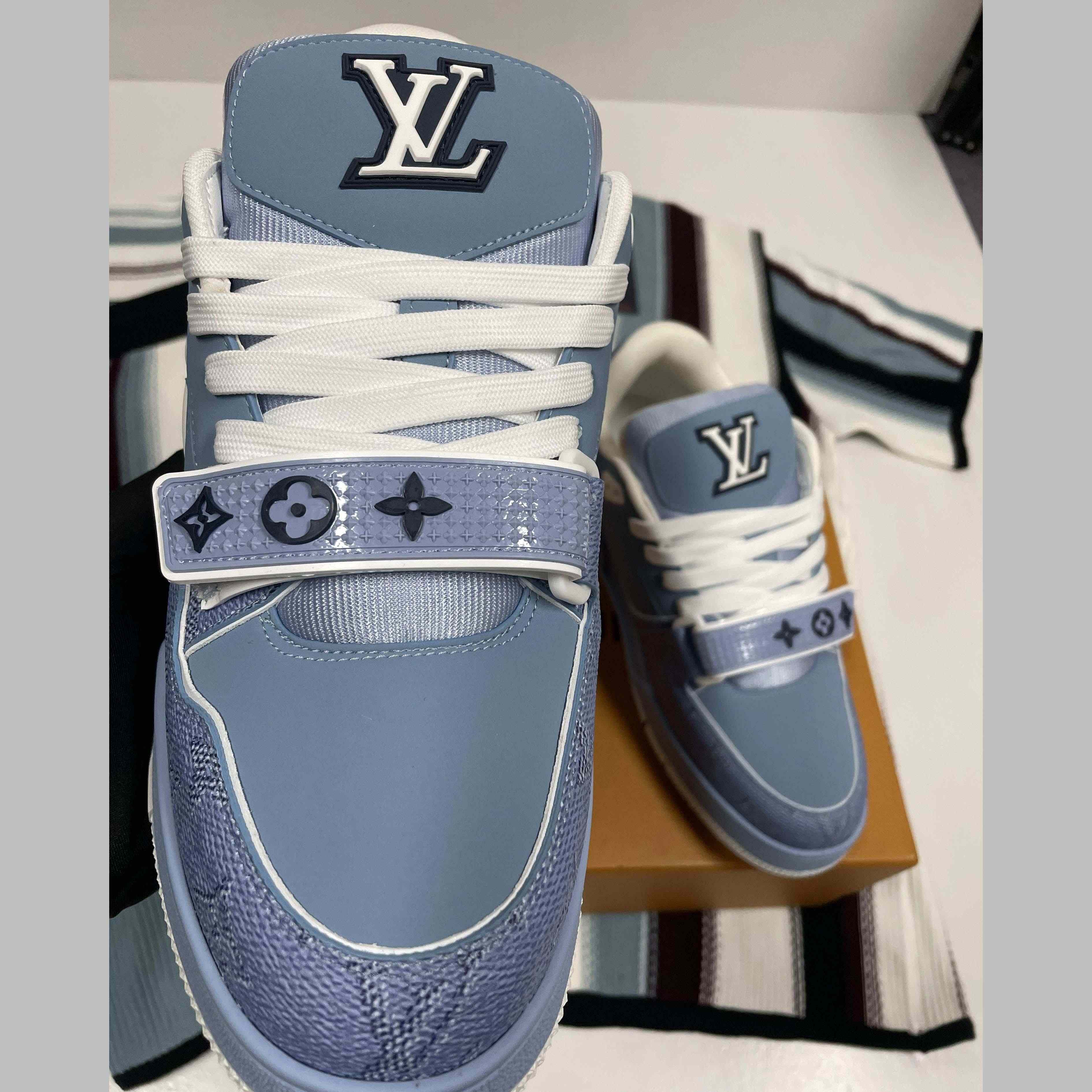 Louis Vuitton LV Trainer Sneaker   1AHTUZ - DesignerGu