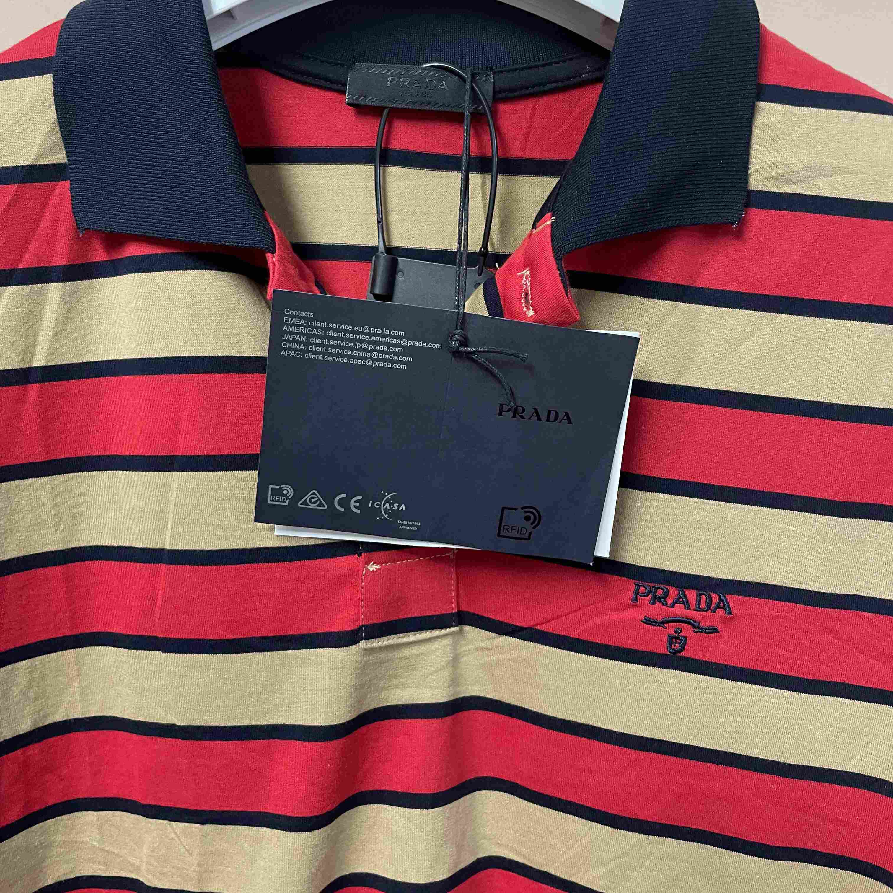 Prada Cotton polo shirt - DesignerGu