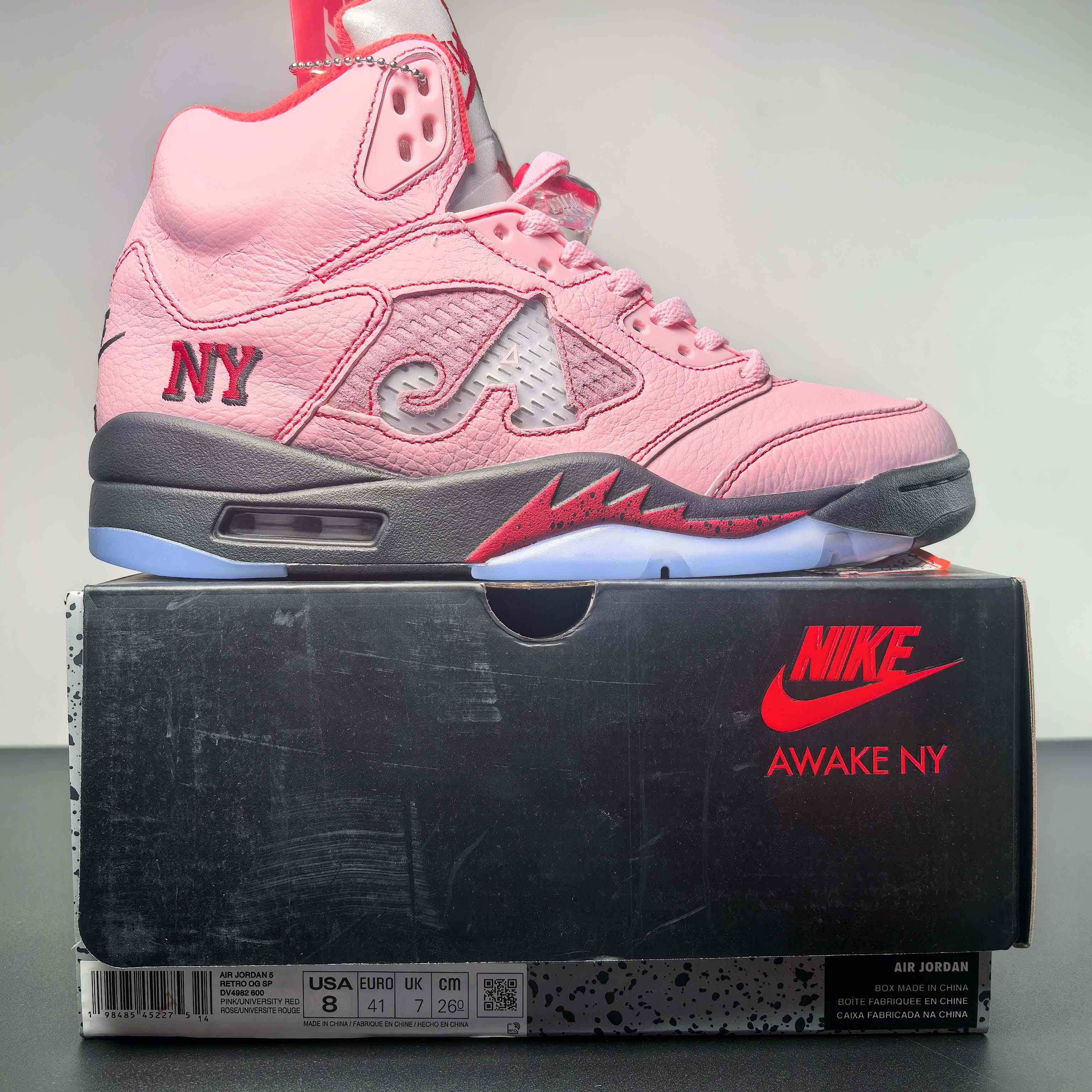 Awake NY x Air Jordan 5 “Arctic Pink” DV4982-600 - DesignerGu