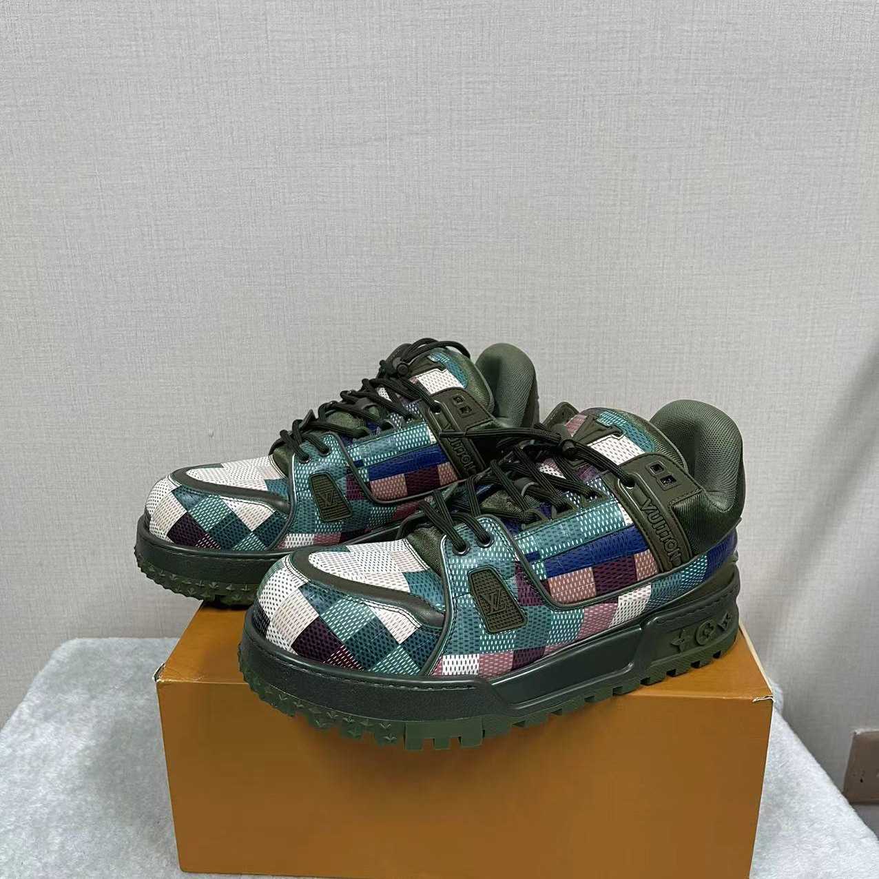 Louis Vuitton LV Trainer Maxi Sneaker  (50% Off Sale)xz725  - DesignerGu