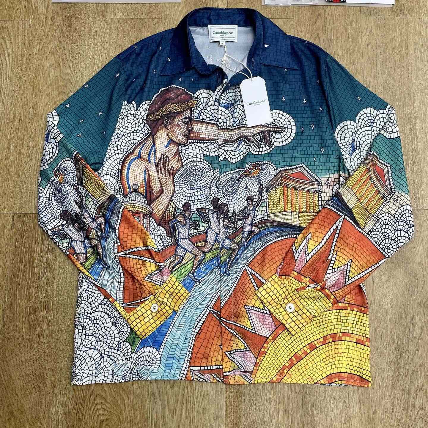 Casablanca Les Jeux De L'Univers Shirt    CA3520 - DesignerGu