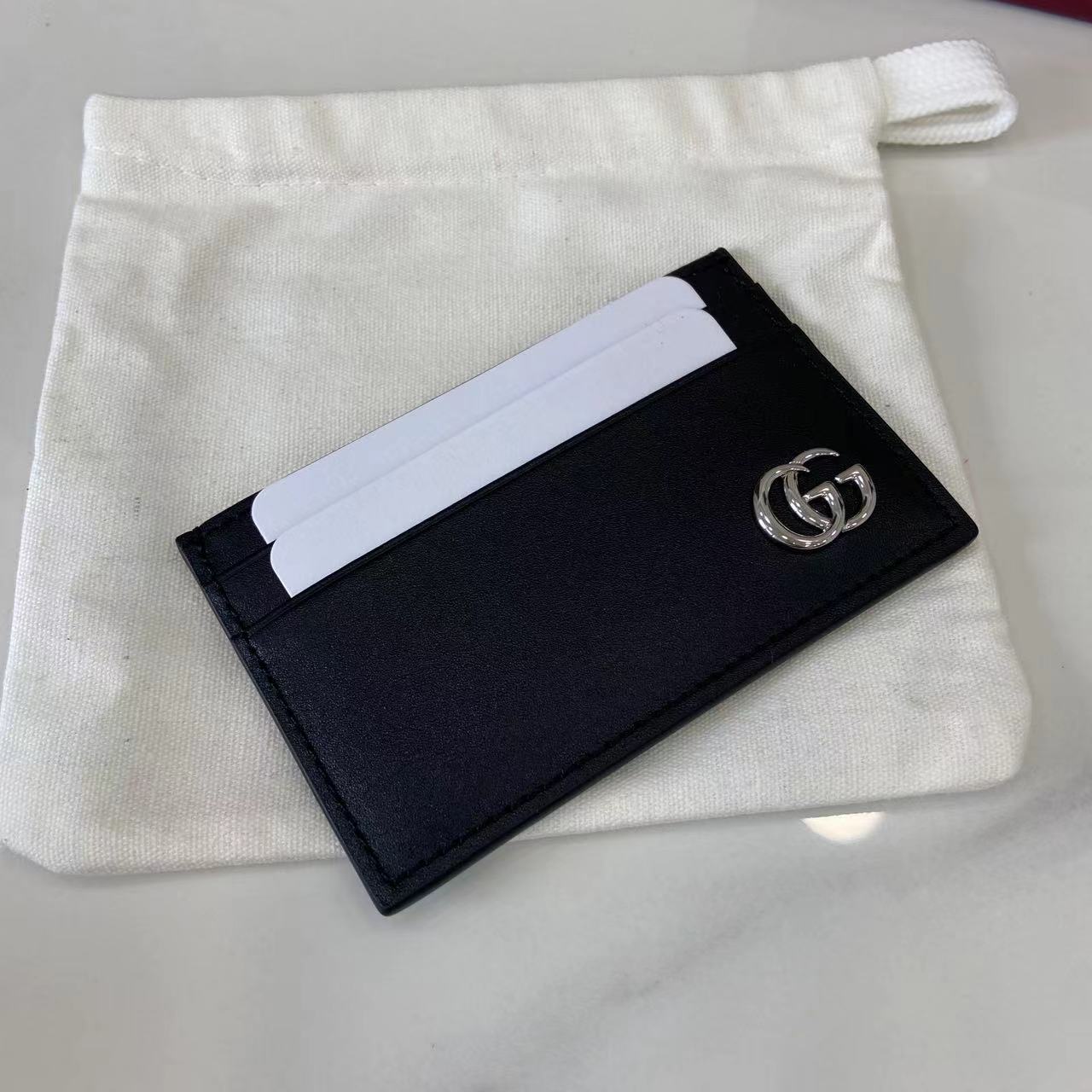 Gucci GG Marmont Card Case - DesignerGu