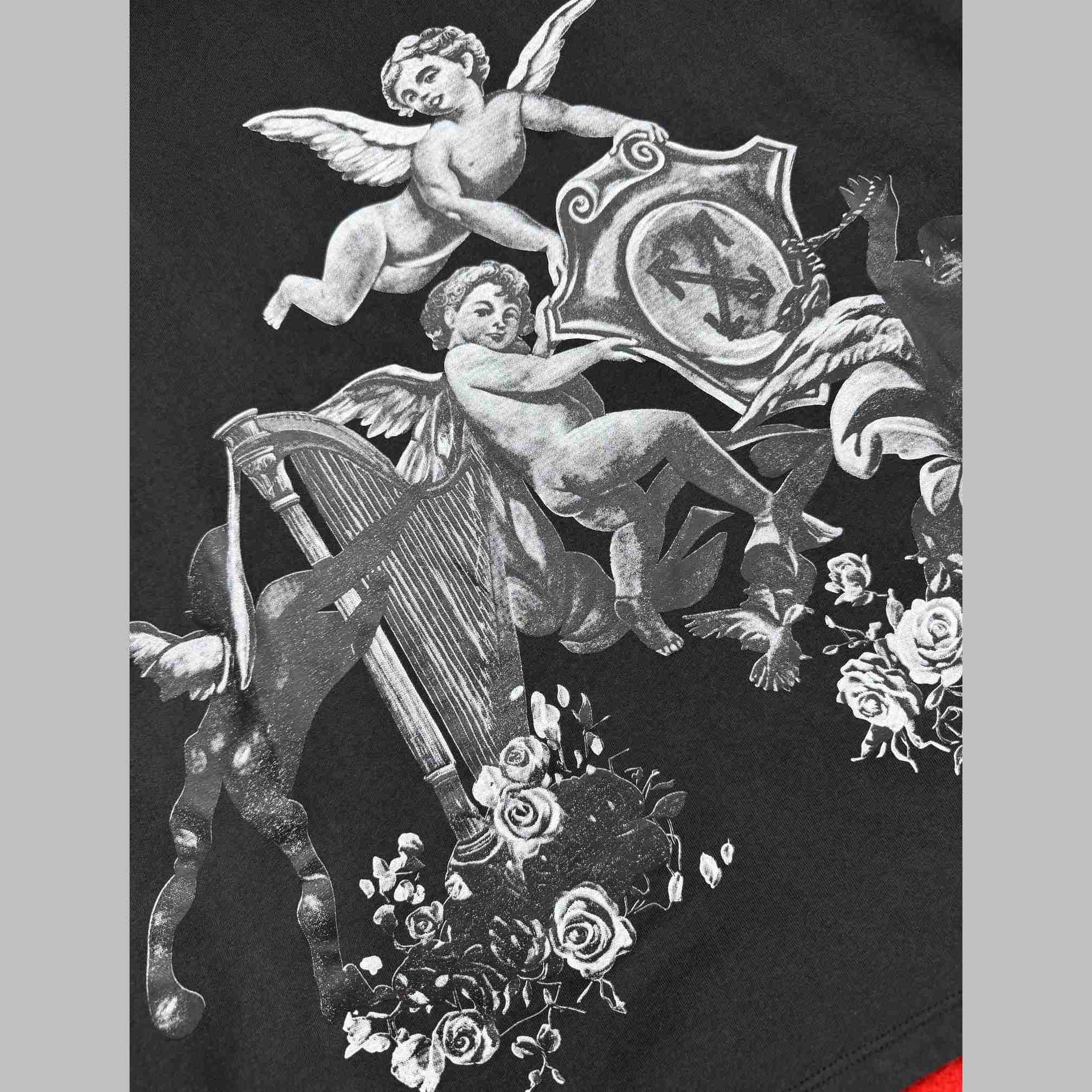 Off-White Putti Skate S/S Tee Vintage Black - White - DesignerGu