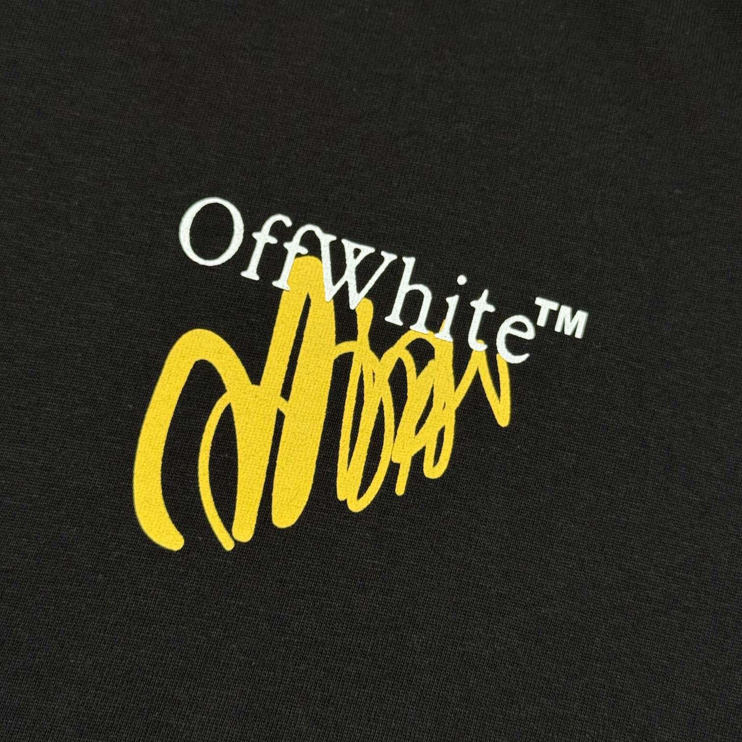 Off White Sketch Arrow T-Shirt - DesignerGu