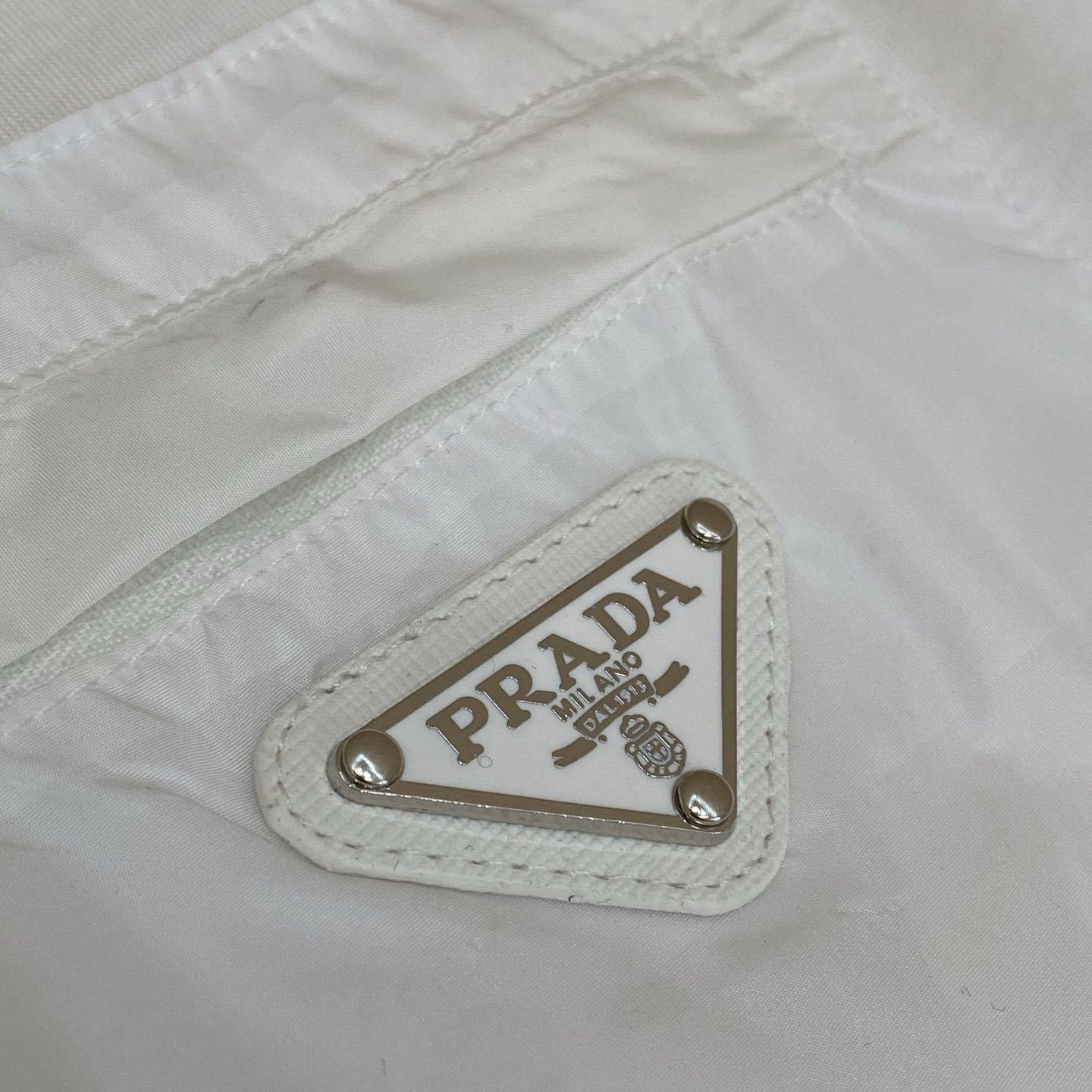 Prada Re-Nylon And Jersey T-shirt - DesignerGu