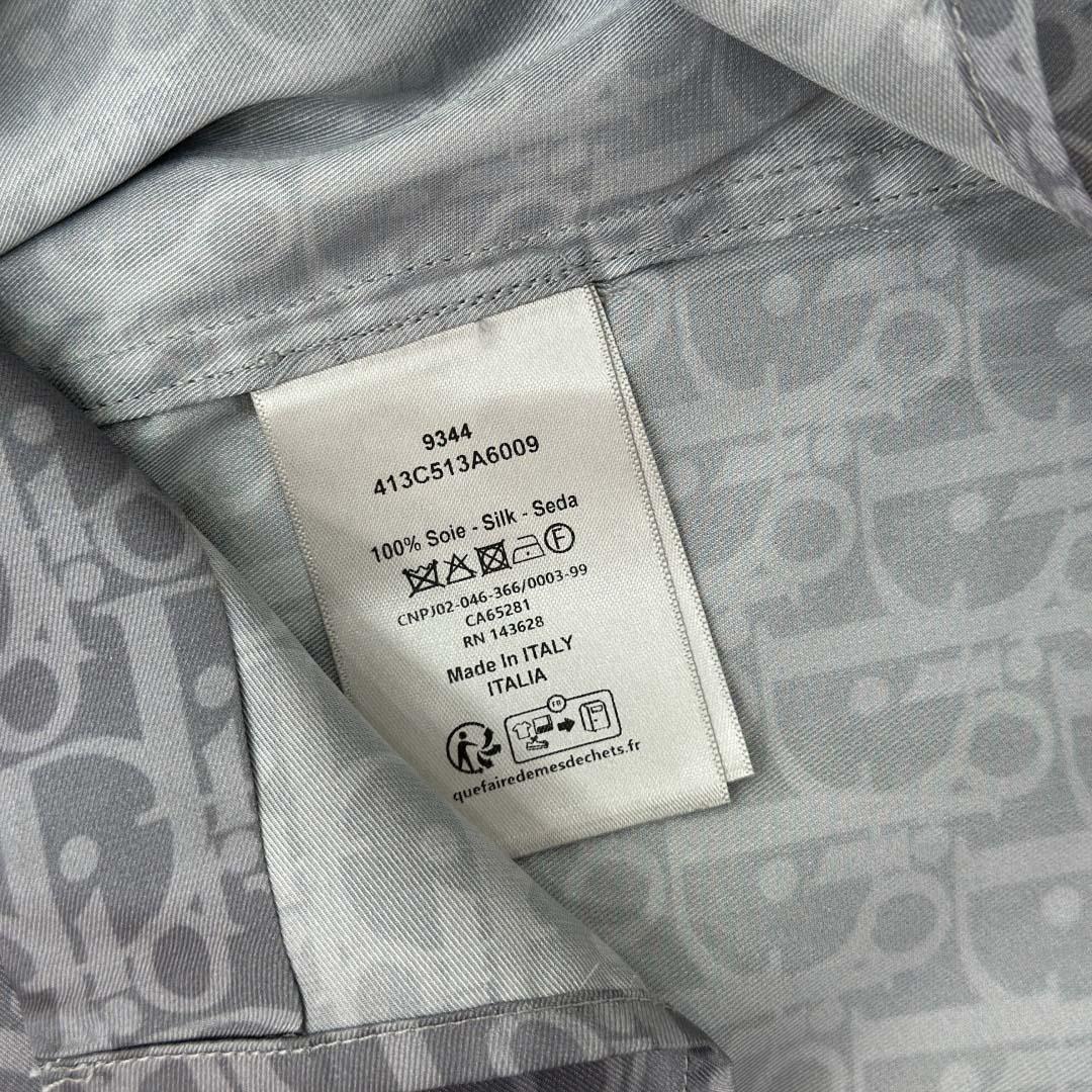 Dior Oblique Short-Sleeved Shirt - DesignerGu