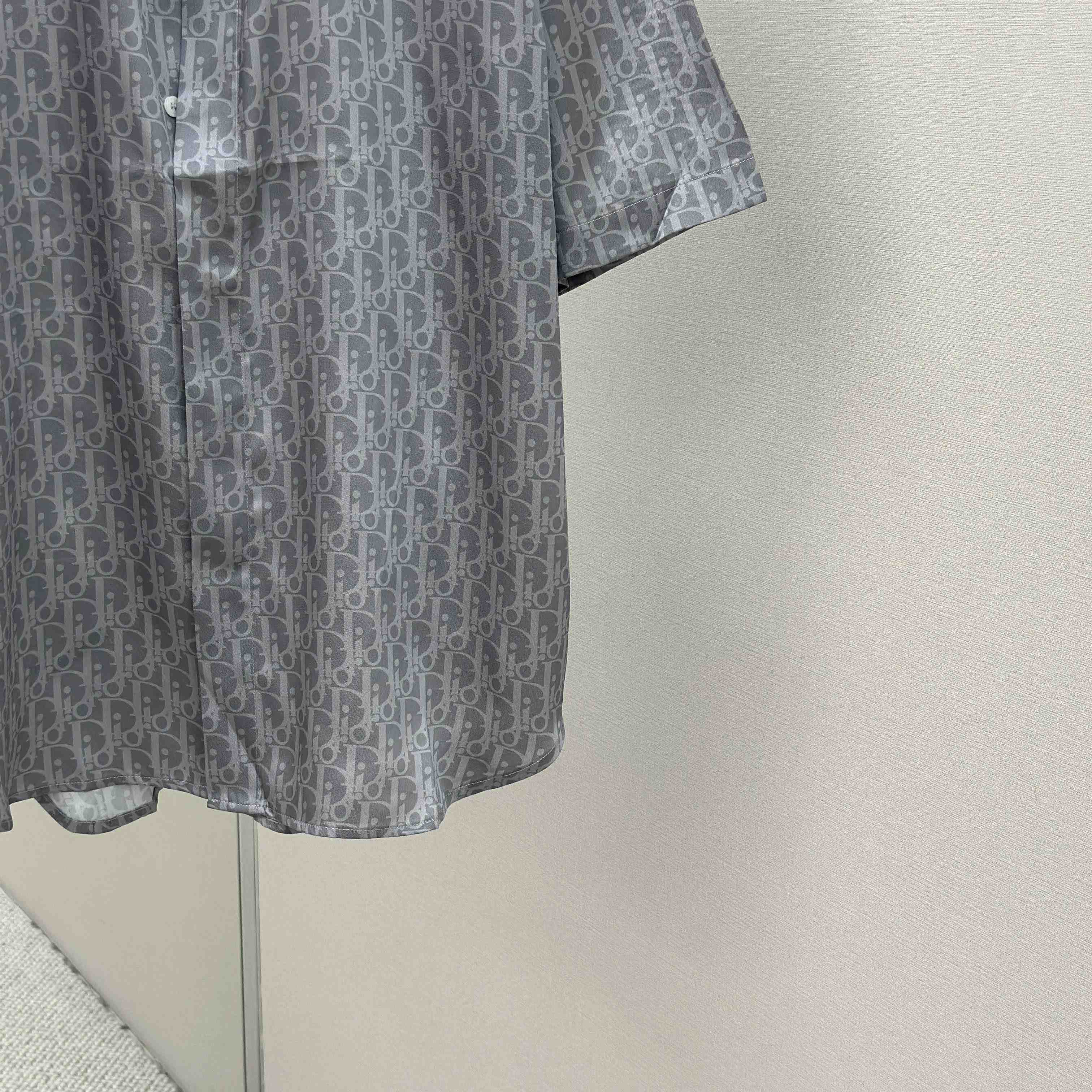 Dior Oblique Short-Sleeved Shirt - DesignerGu