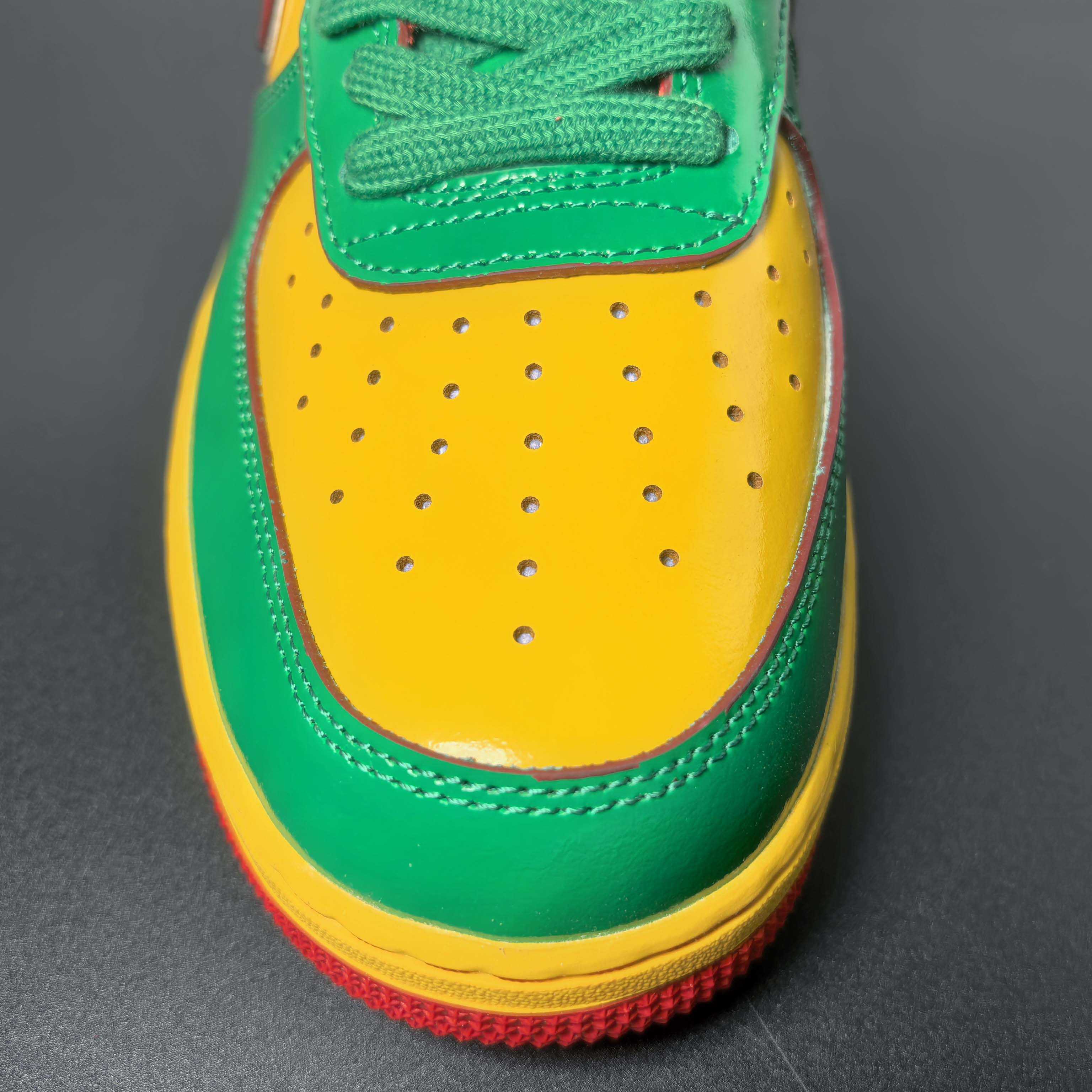 Lil Yachty x Nike Air Force 1 Low Lucky Green   IH4383-300 - DesignerGu