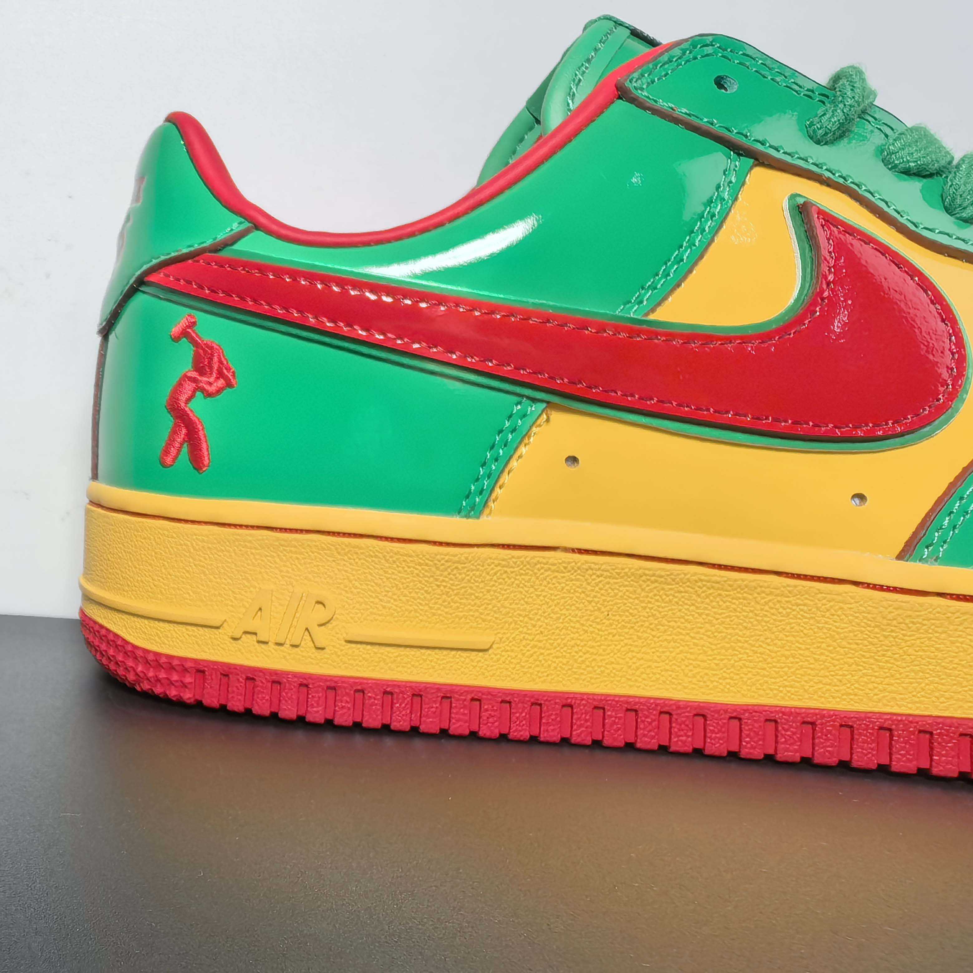 Lil Yachty x Nike Air Force 1 Low Lucky Green   IH4383-300 - DesignerGu