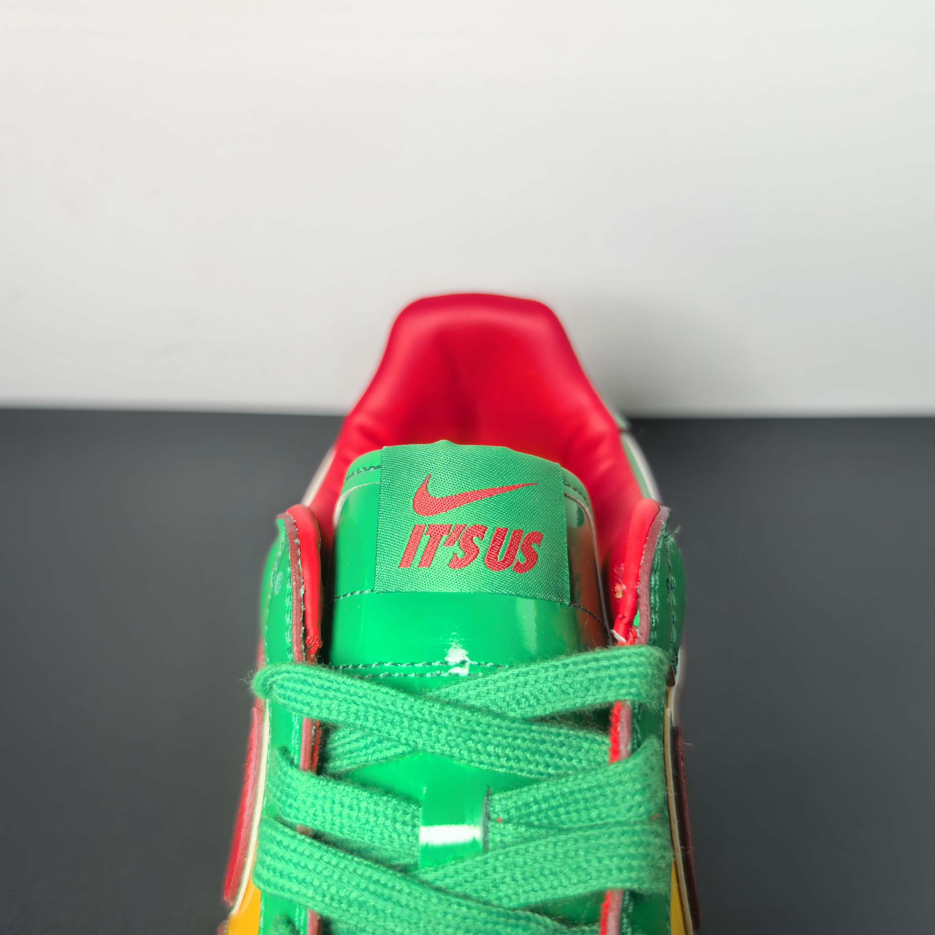 Lil Yachty x Nike Air Force 1 Low Lucky Green   IH4383-300 - DesignerGu