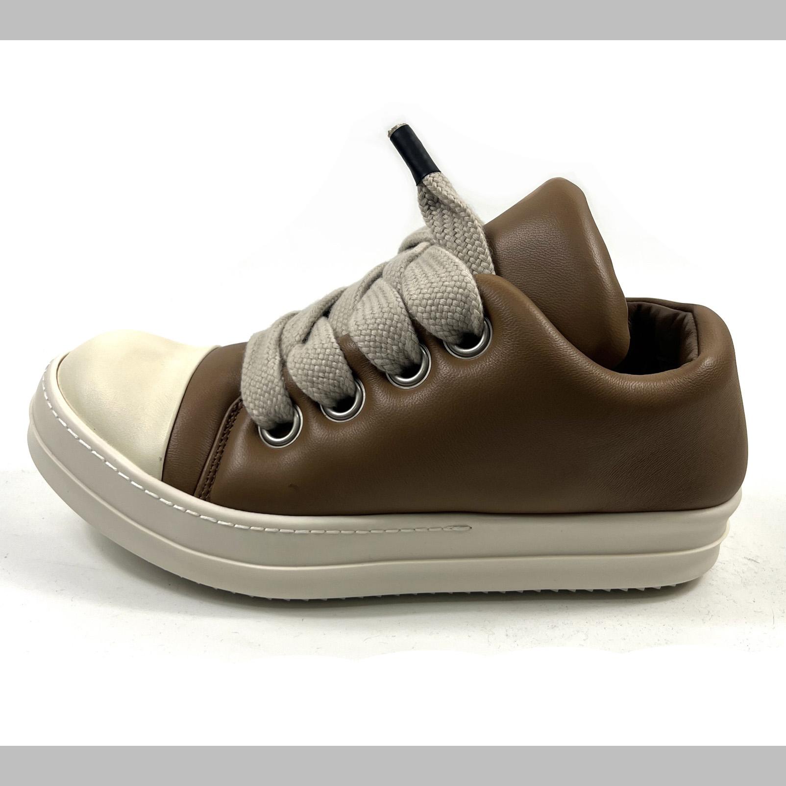 Rick Owens Jumbolaced Padded Sneakers - DesignerGu