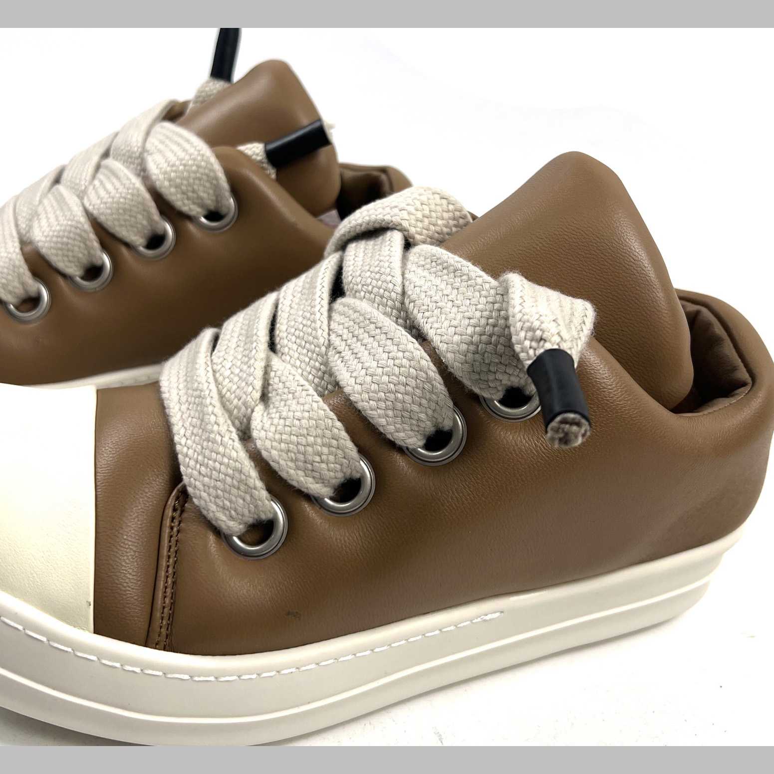 Rick Owens Jumbolaced Padded Sneakers - DesignerGu