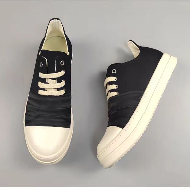 Rick Owens DRKSHDW Canvas Sneakers - DesignerGu