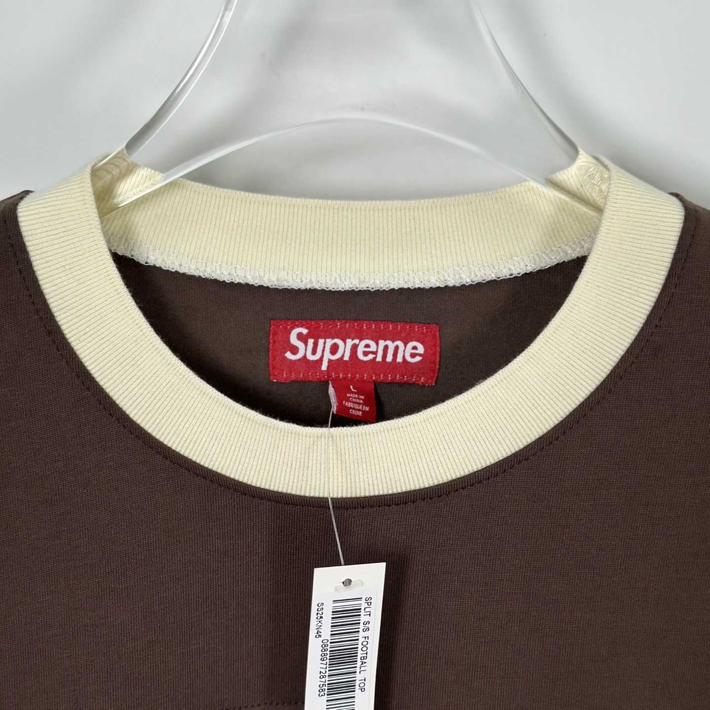 Supreme Split S/S Football Top - DesignerGu