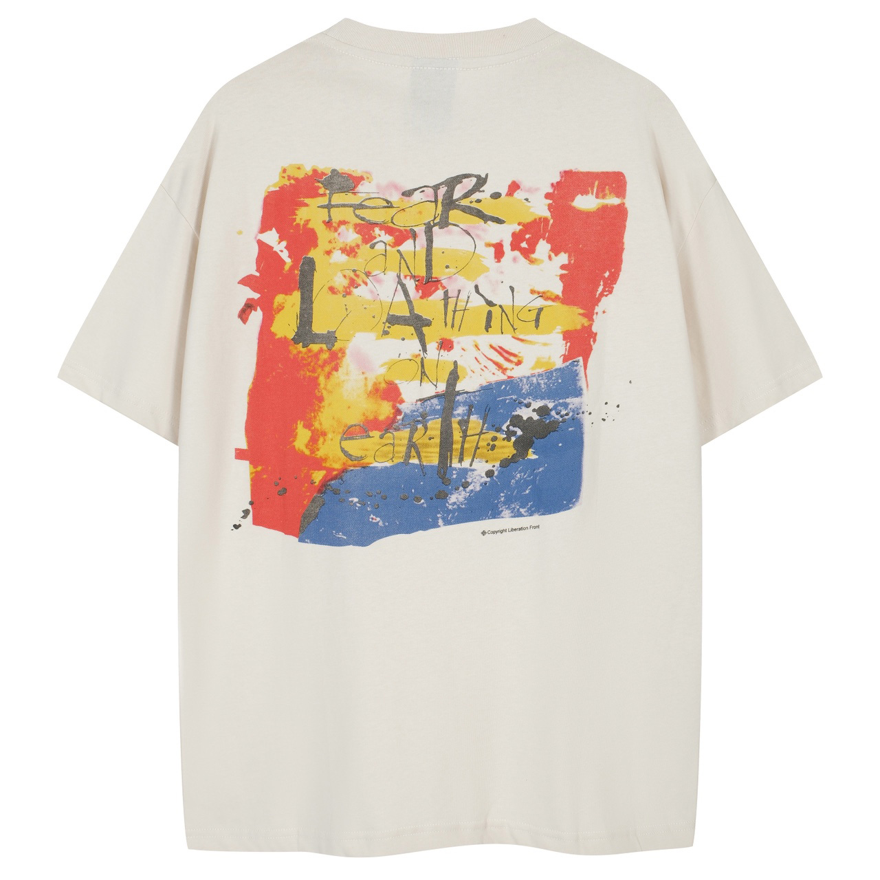 Saint Micheal Graphic-print Cotton T-shirt YF2013  (50% Off Sale) - DesignerGu