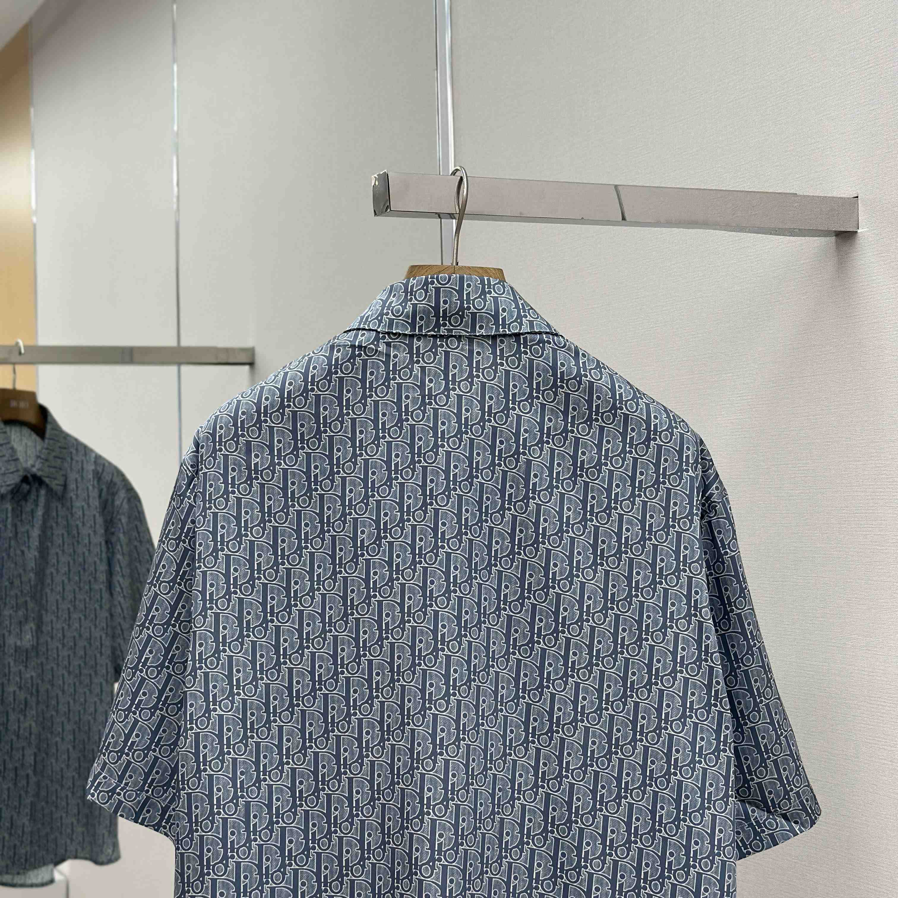 Dior Oblique Short-Sleeved Shirt - DesignerGu