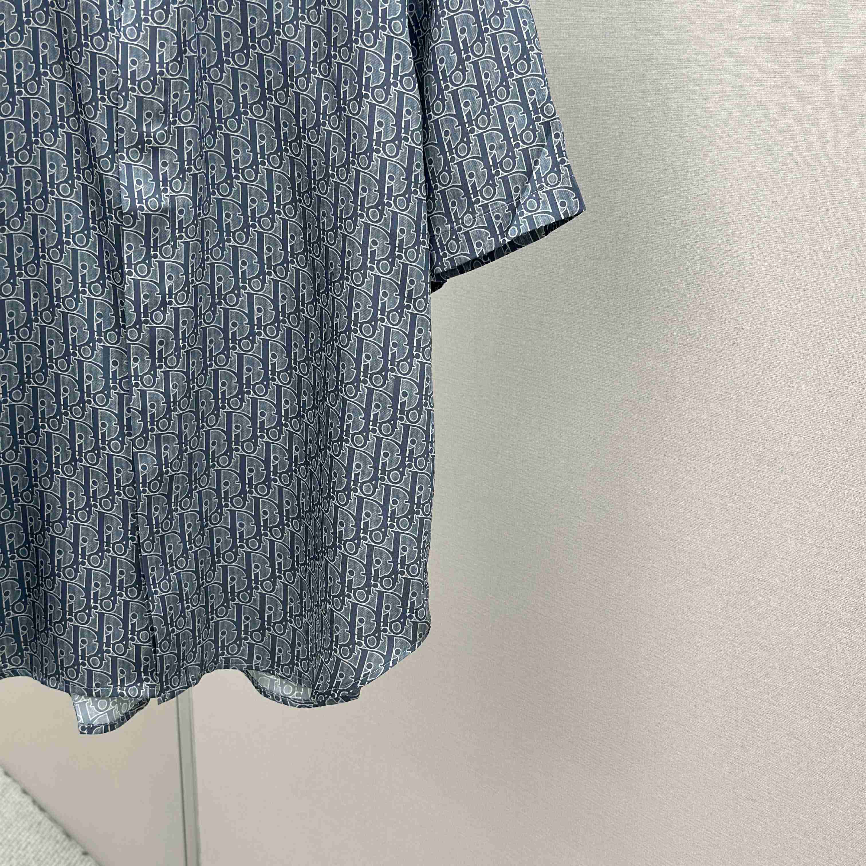 Dior Oblique Short-Sleeved Shirt - DesignerGu