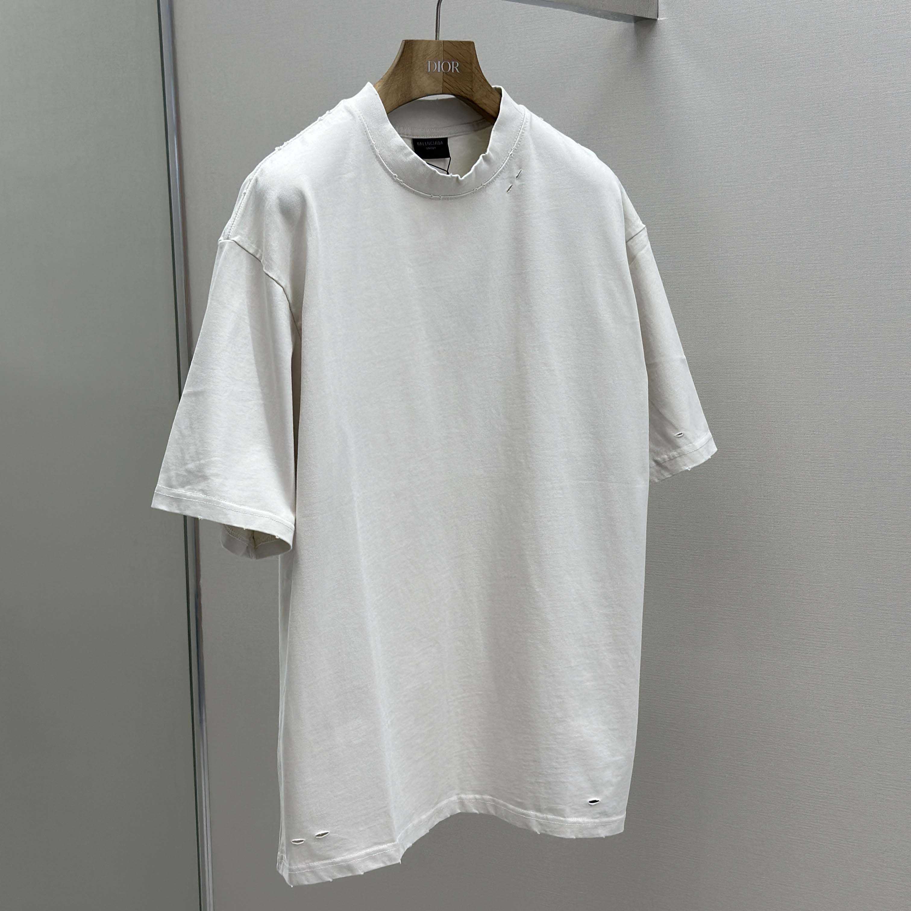 Balenciaga Painted T-Shirt Medium Fit - DesignerGu
