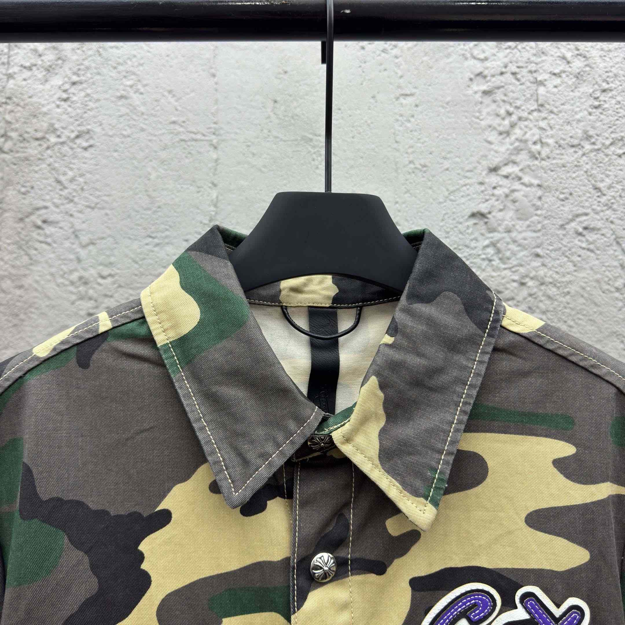 Chrome Hearts Sex Records Button Up Shirt - DesignerGu