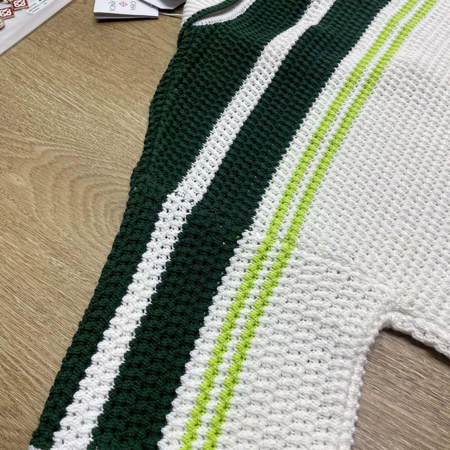 Casablanca Knit Polo Shirt    Z6009 - DesignerGu