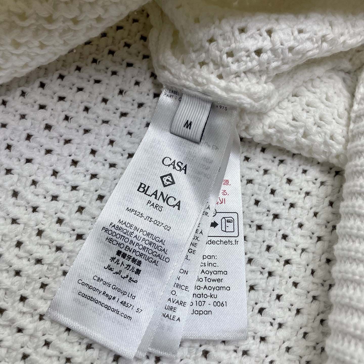 Casablanca Knit Polo Shirt    Z6009 - DesignerGu