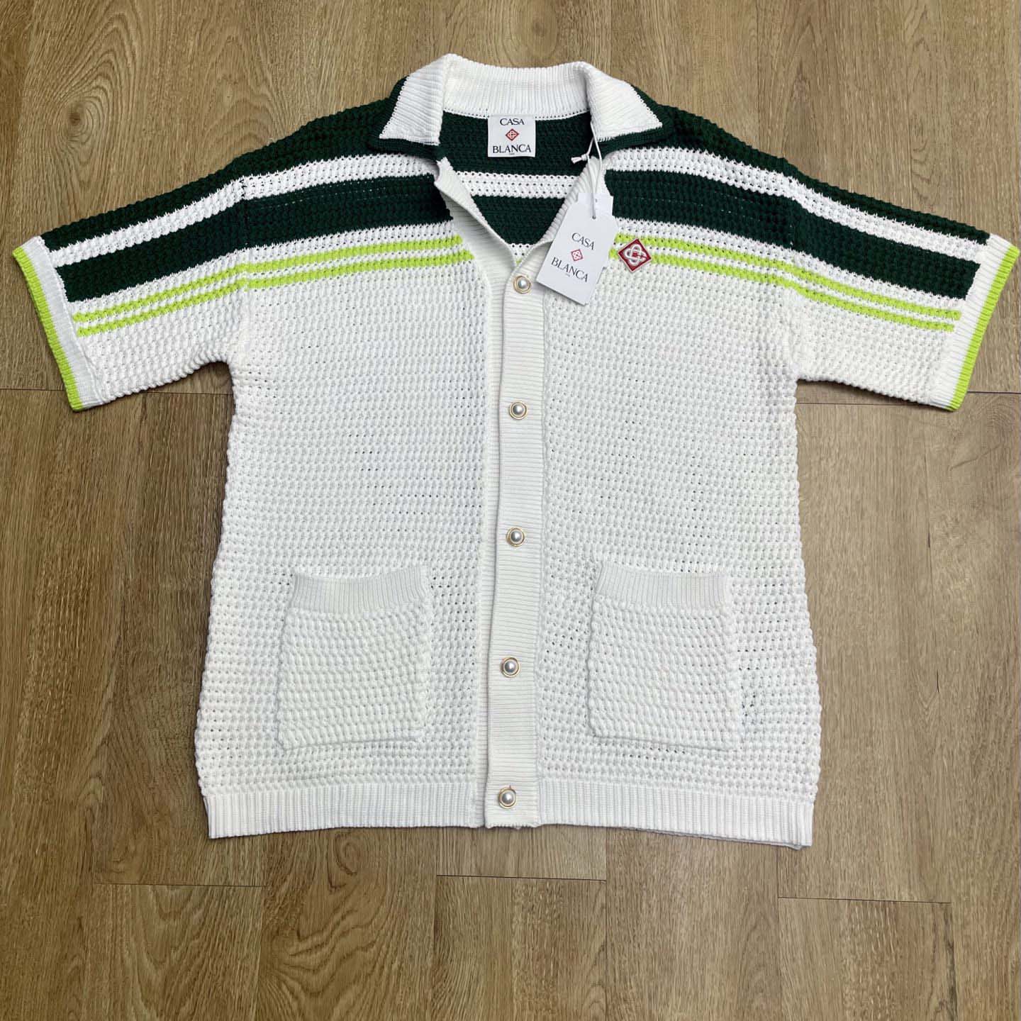 Casablanca Knit Polo Shirt    Z6009 - DesignerGu