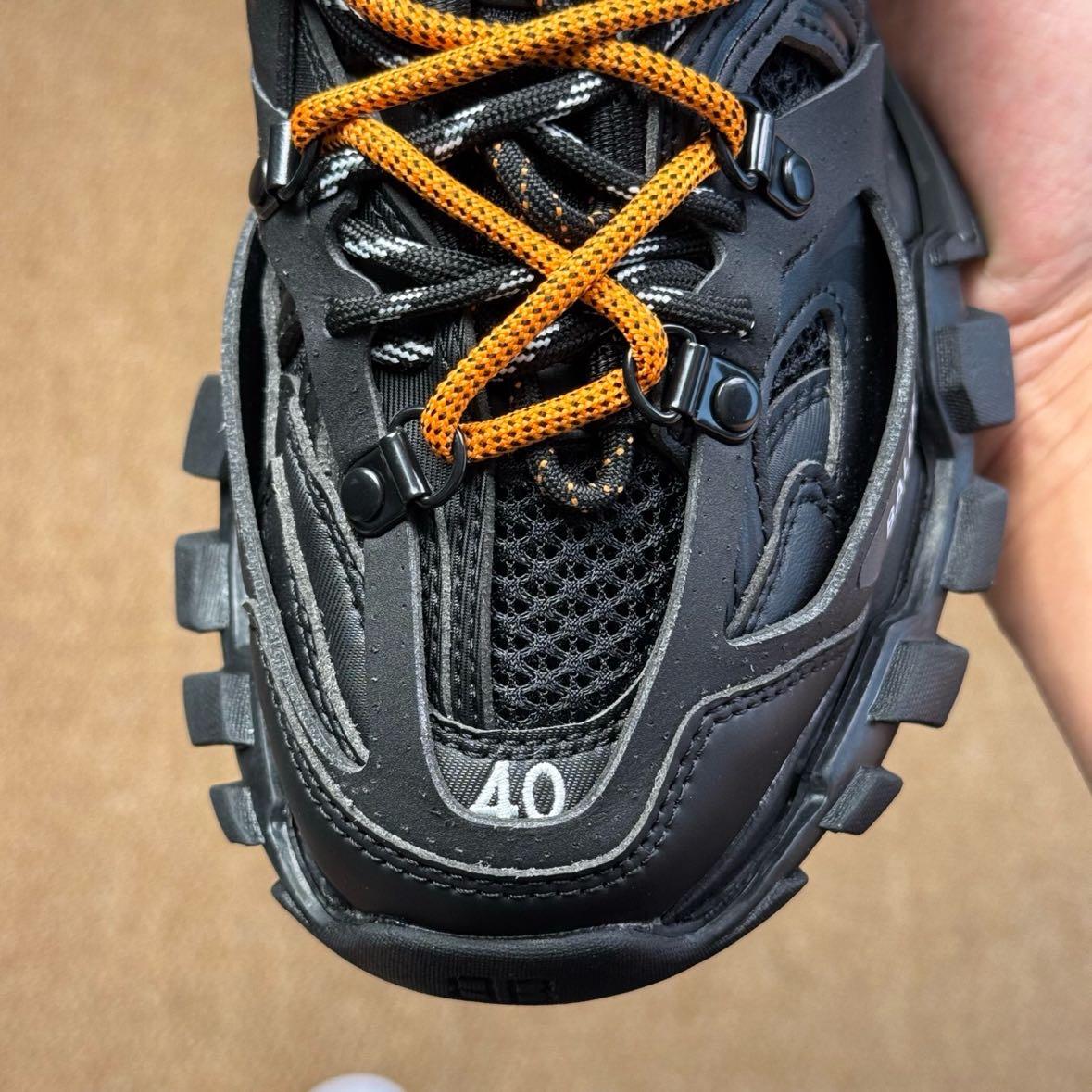 Balenciaga Track Trail Laces Sneaker In Black - DesignerGu