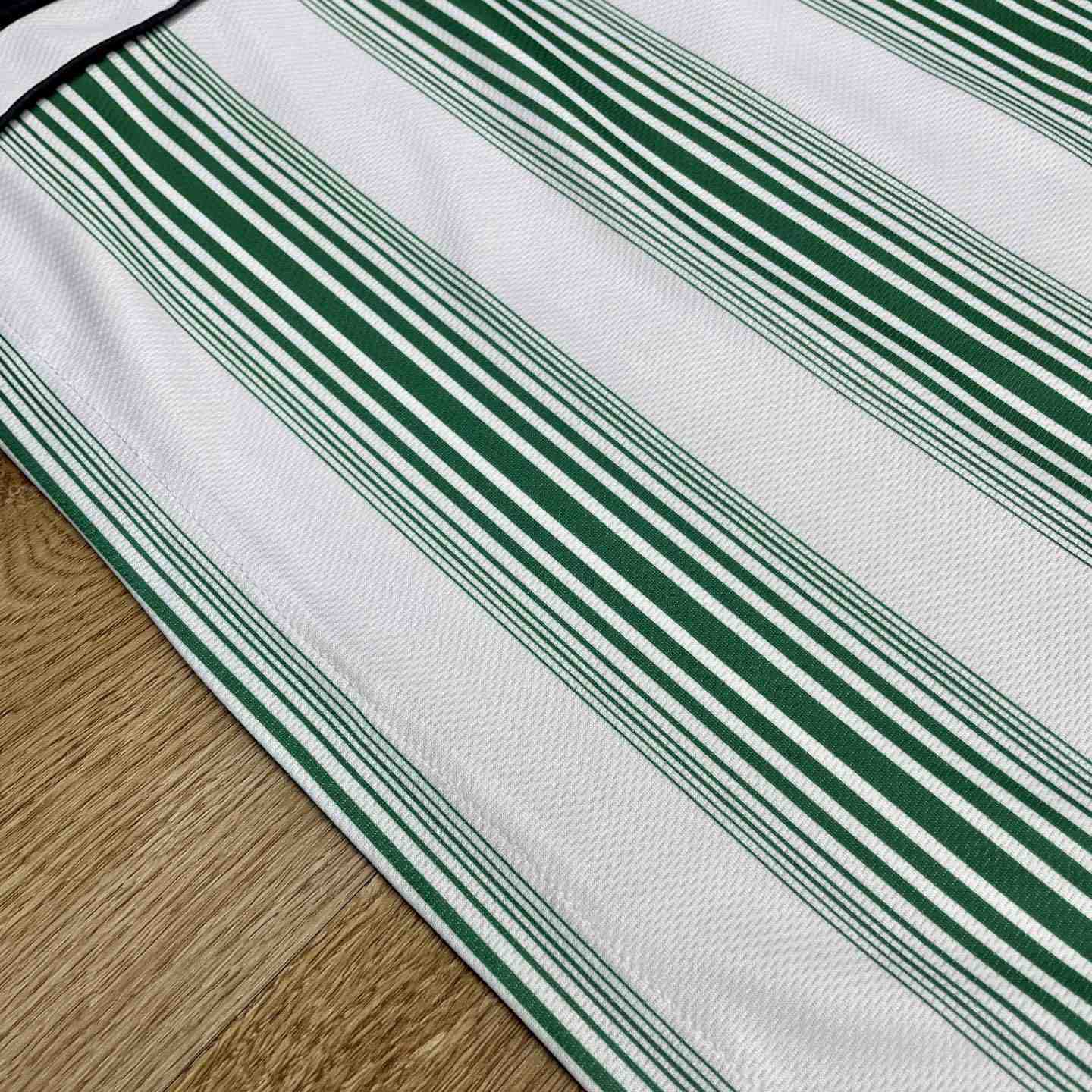 Casablanca Gradient Stripe Panelled T-shirt   C1010 - DesignerGu