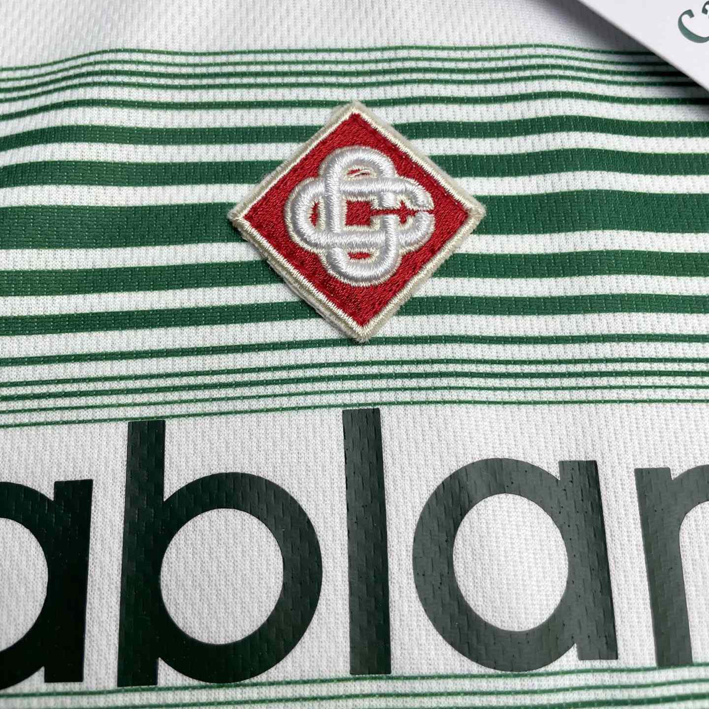 Casablanca Gradient Stripe Panelled T-shirt   C1010 - DesignerGu