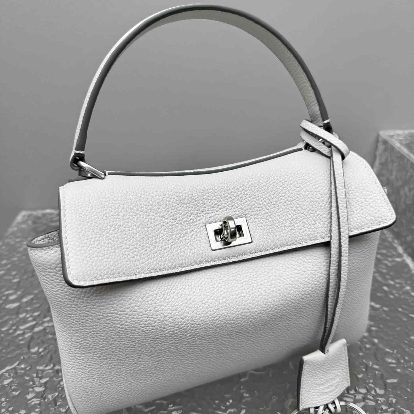 Balenciaga Rodeo Handbag Mini In White - DesignerGu