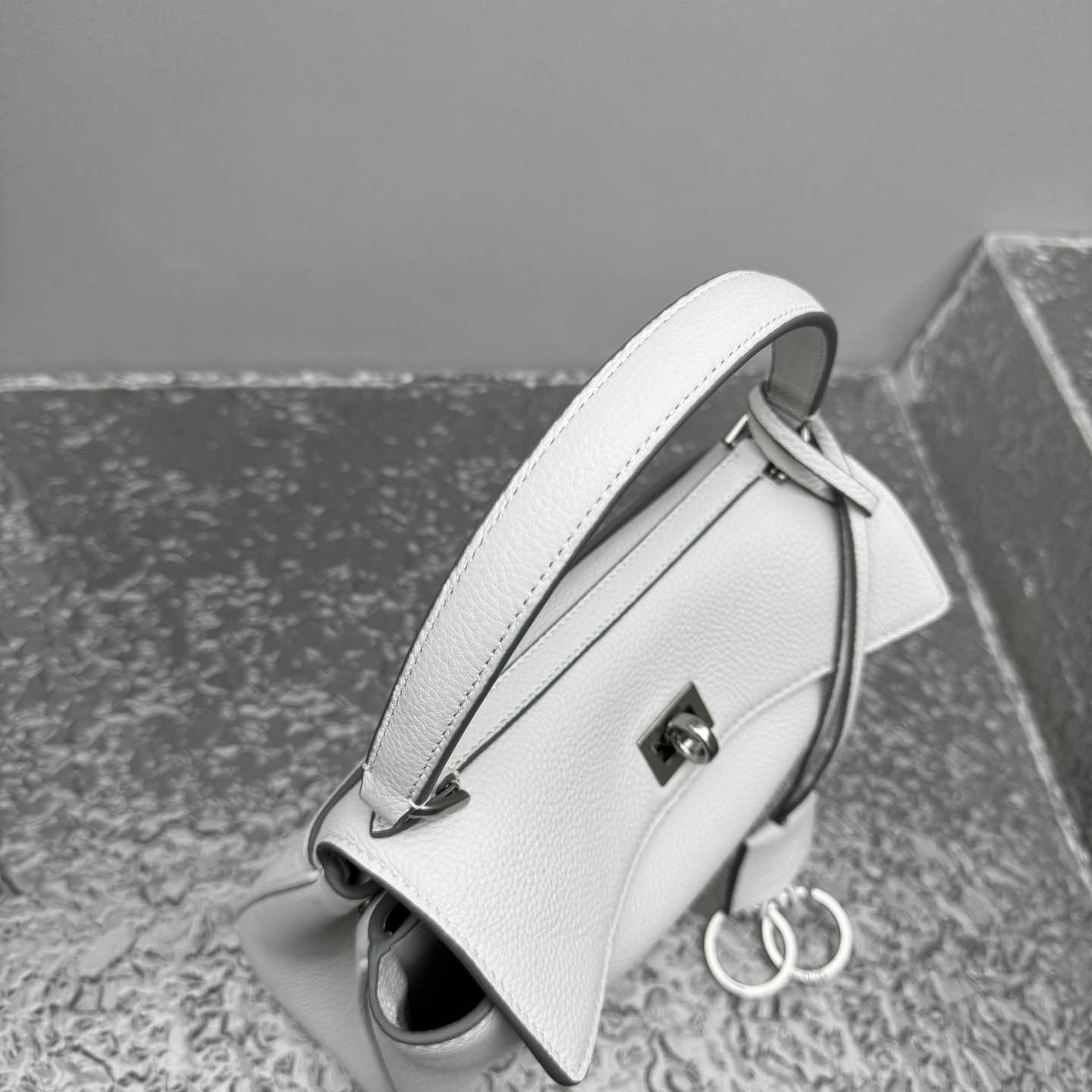 Balenciaga Rodeo Handbag Mini In White - DesignerGu