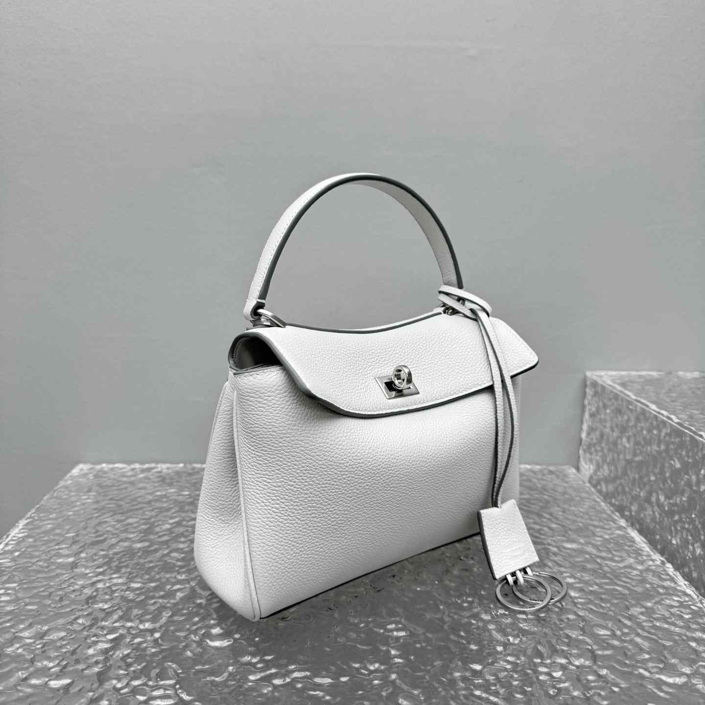 Balenciaga Rodeo Handbag Mini In White - DesignerGu