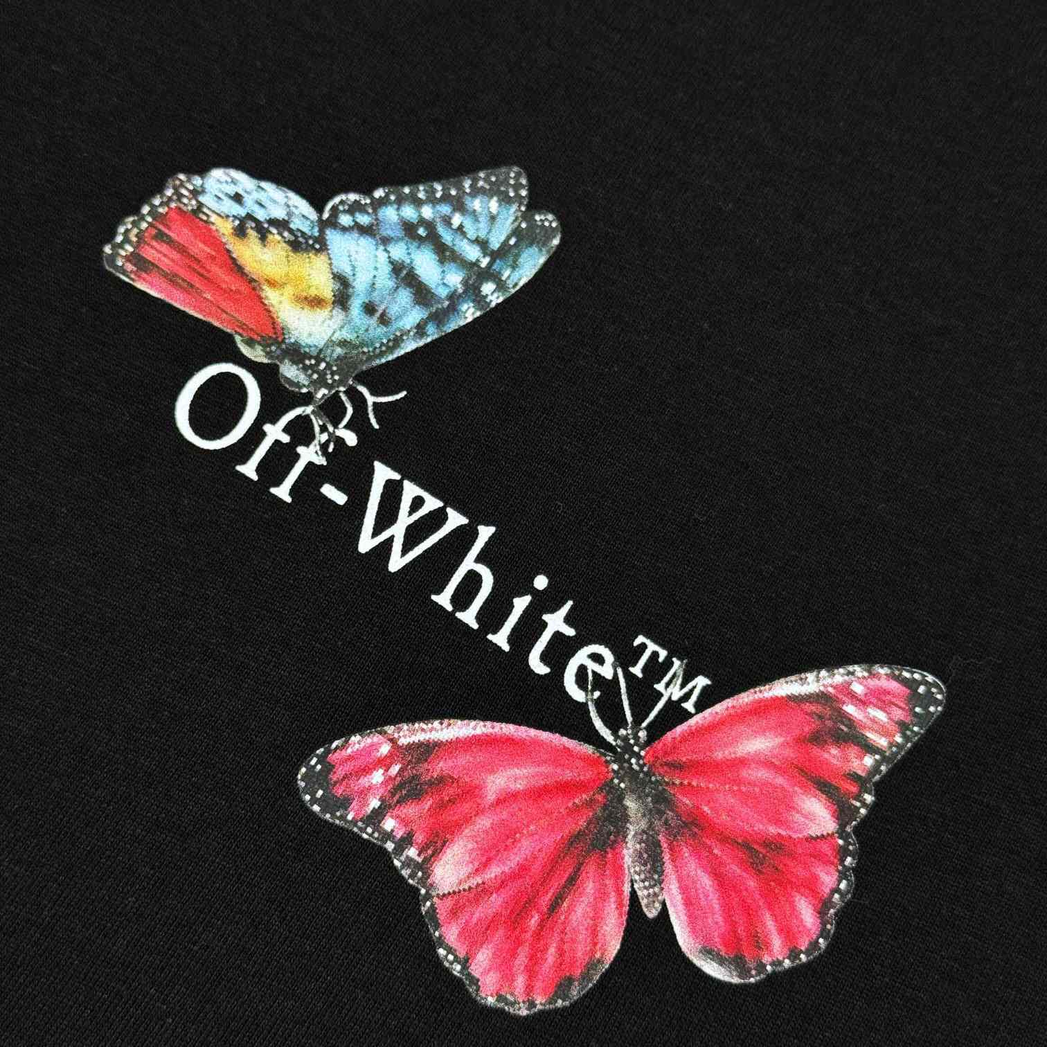 Off-White Arrow Butterfly Top Black - DesignerGu