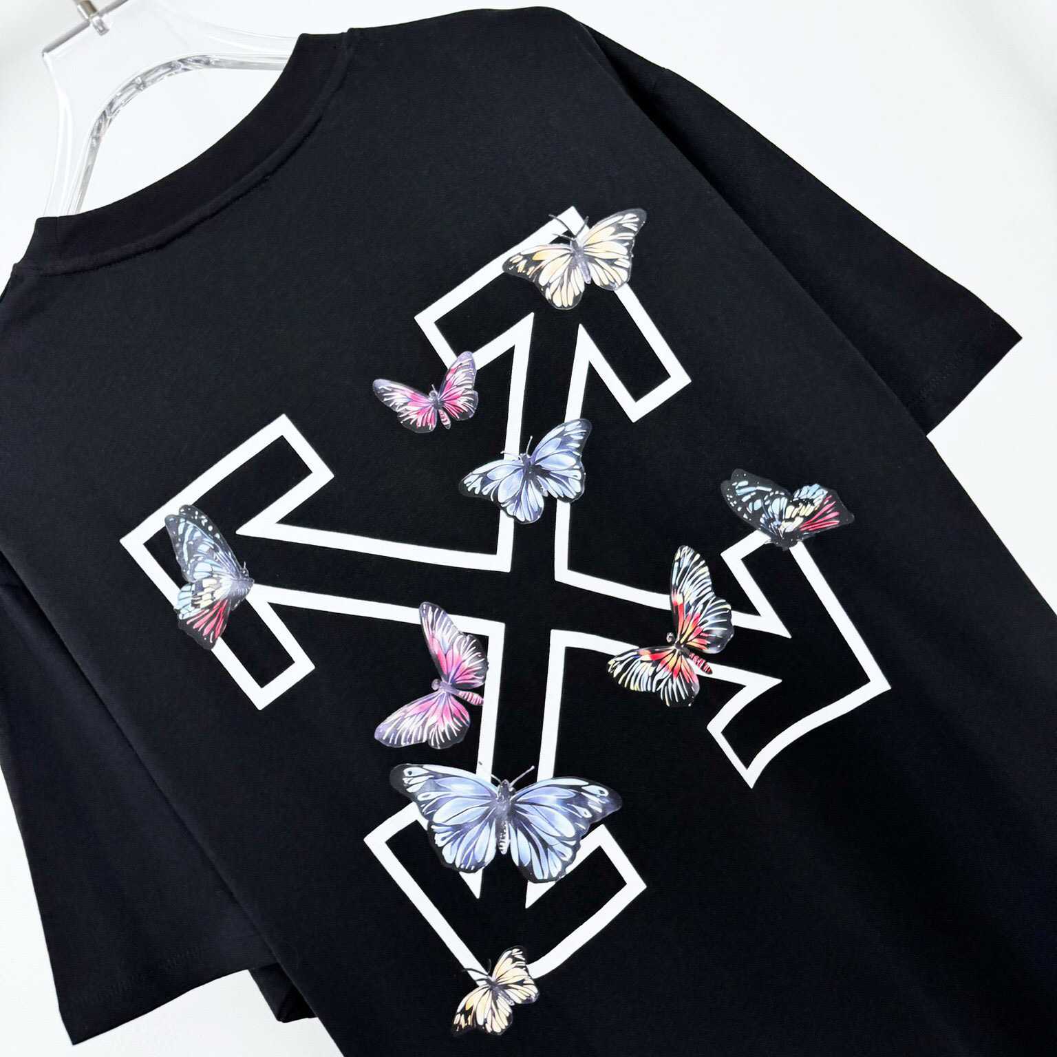 Off-White Arrow Butterfly Top Black - DesignerGu