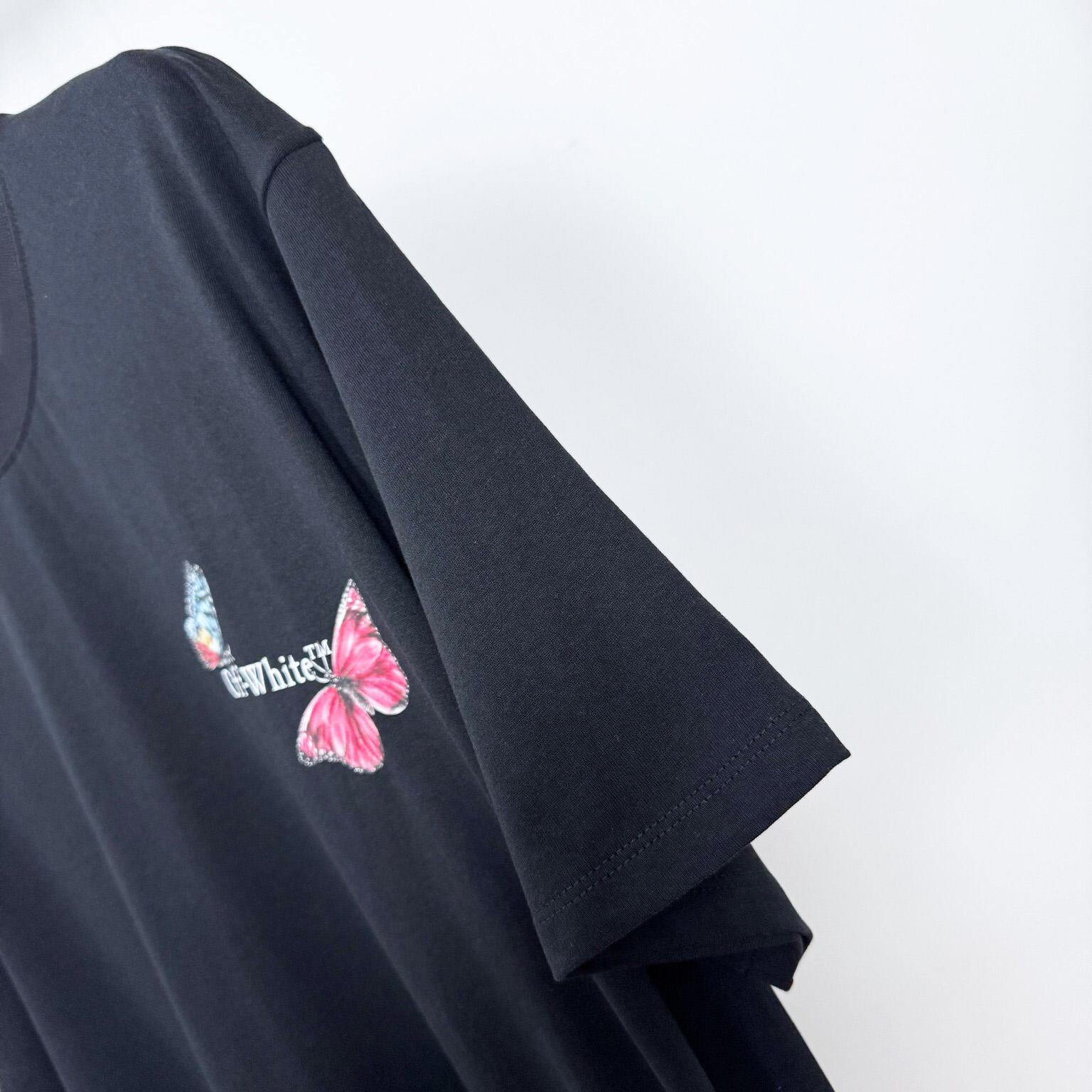 Off-White Arrow Butterfly Top Black - DesignerGu