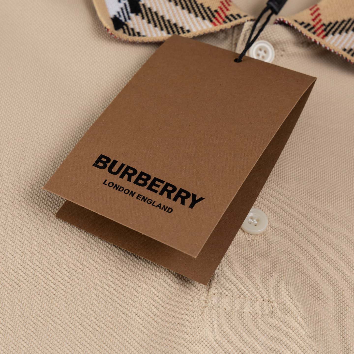 Burberry Check Polo Shirt - DesignerGu