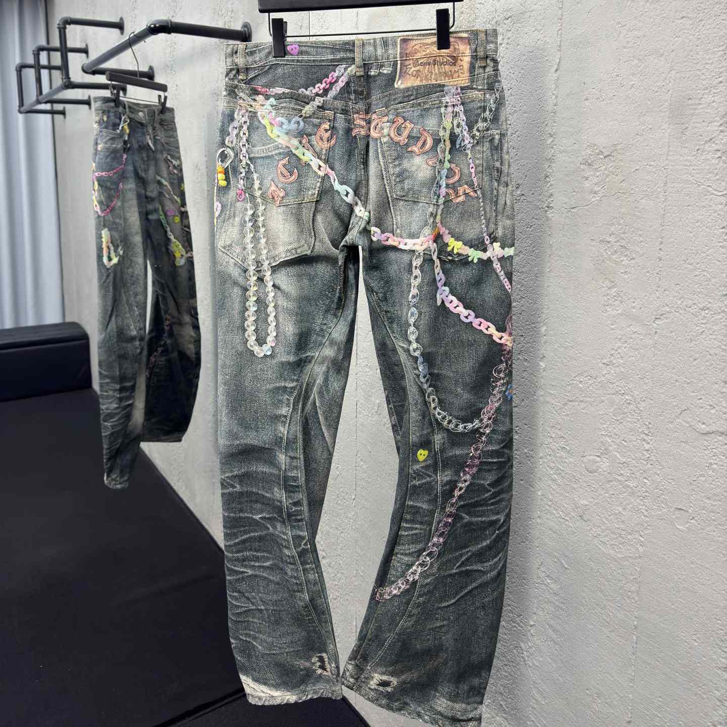 Acne Studios Baggy fit jeans YF1233   (50% Off Sale) - DesignerGu