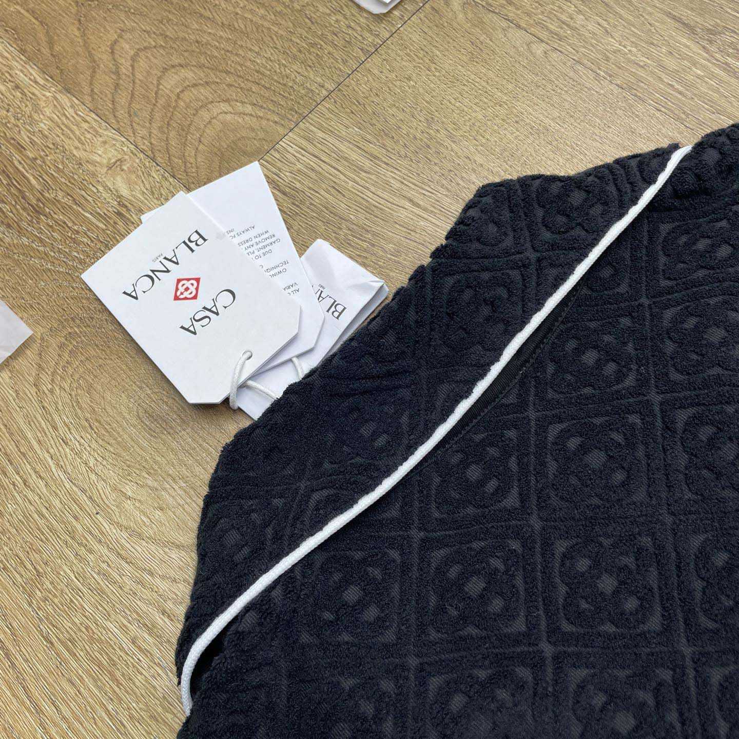 Casablanca Monogram Jacquard Towelling Short Sleeve Shirt   c1028 - DesignerGu