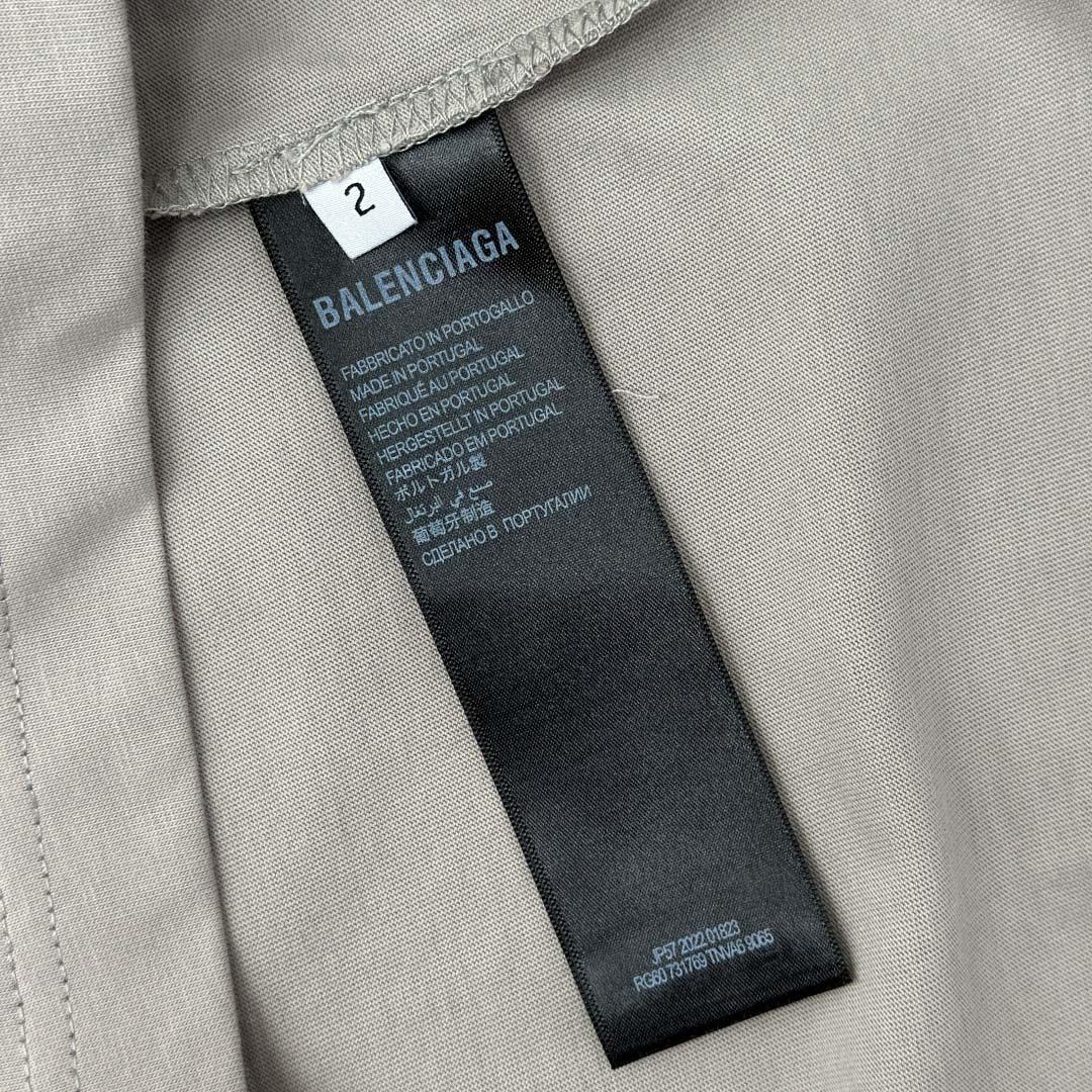 Balenciaga Unisex Medium-fit T-shirt In Vintage-jersey - DesignerGu