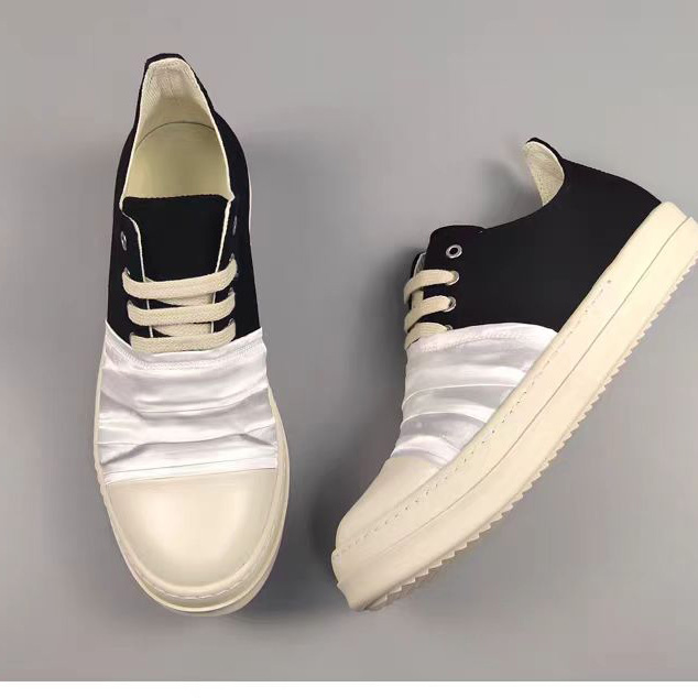 Rick Owens DRKSHDW Canvas Sneakers - DesignerGu