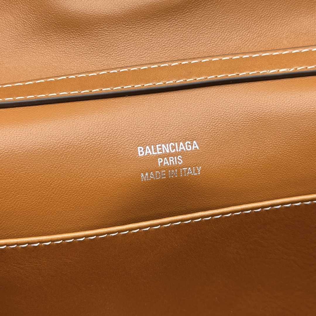 Balenciaga Rodeo Handbag Mini In Tan Cowboy - DesignerGu