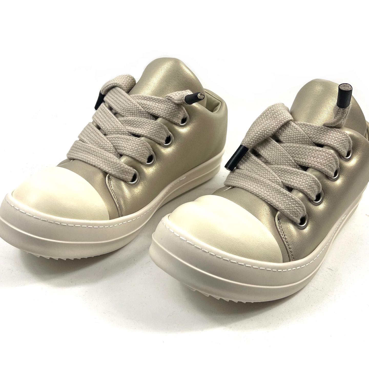 Rick Owens Jumbolaced Padded Sneakers - DesignerGu