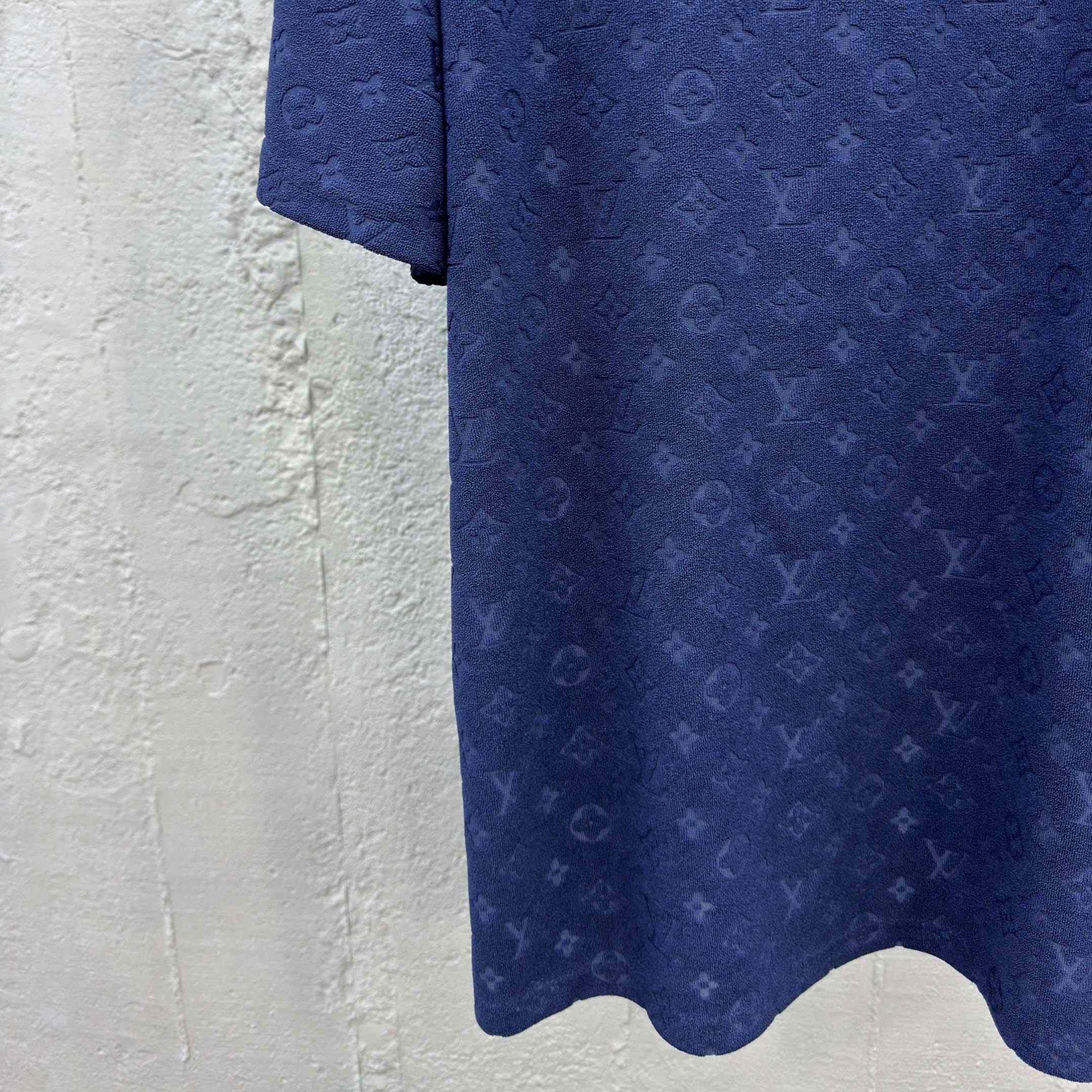 Louis Vuitton Monogram French Terry T-Shirt   1AHWBC - DesignerGu