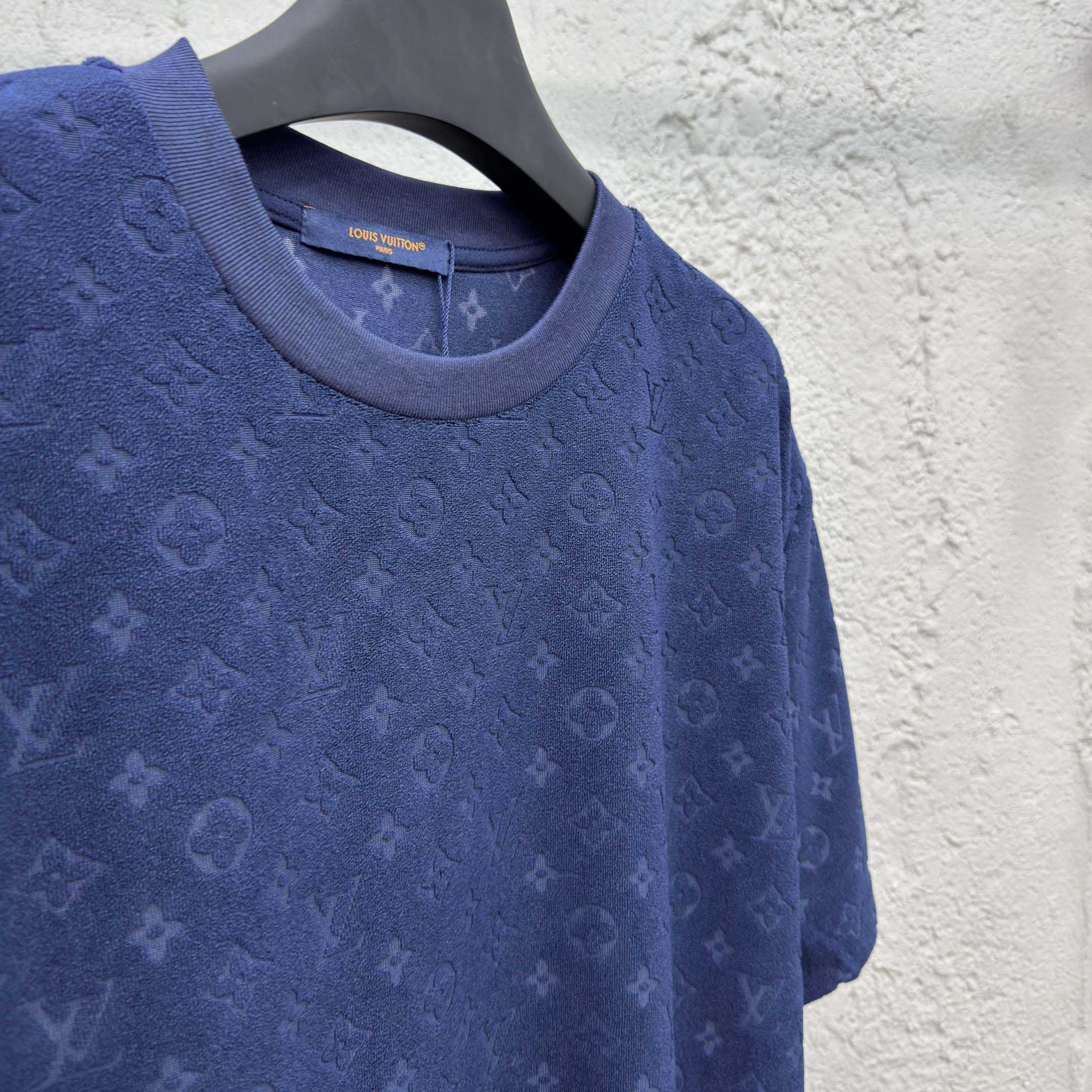 Louis Vuitton Monogram French Terry T-Shirt   1AHWBC - DesignerGu