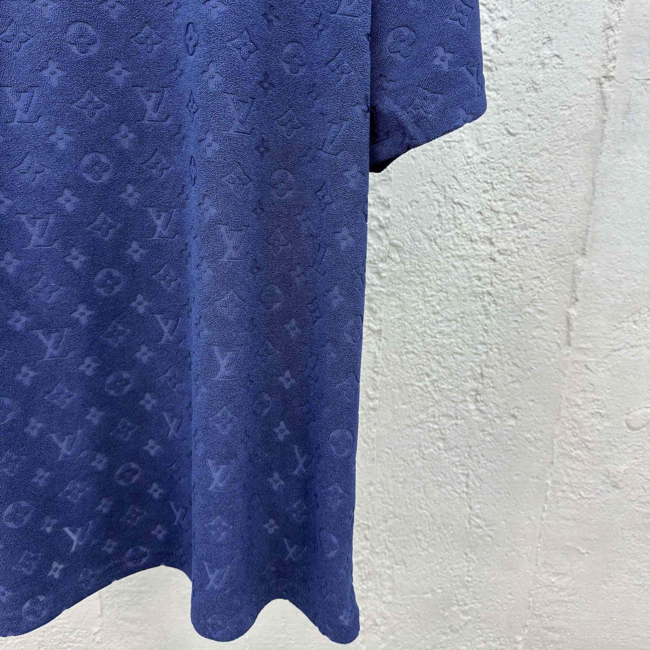 Louis Vuitton Monogram French Terry T-Shirt   1AHWBC - DesignerGu