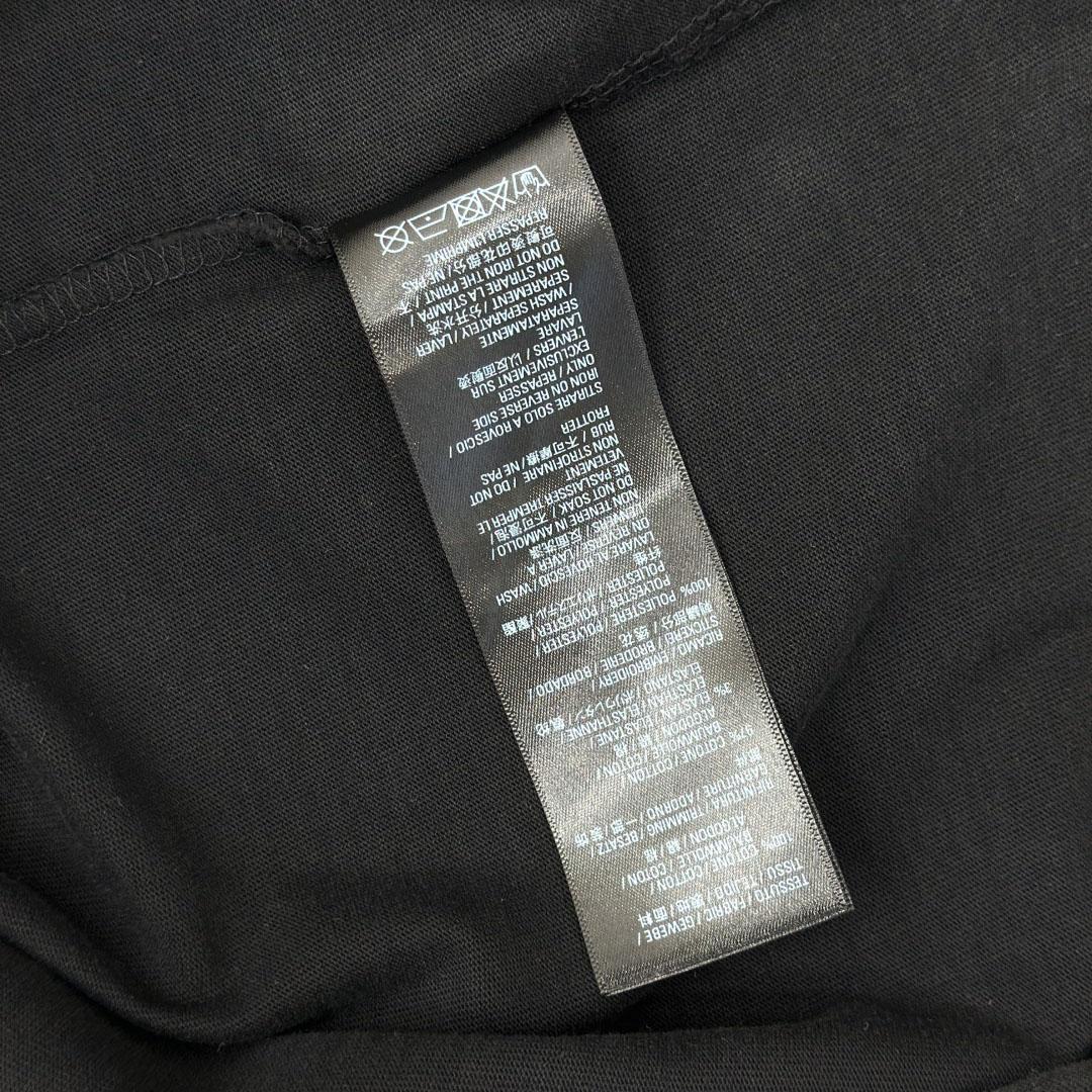 Balenciaga Sponsor Logos T-Shirt Oversized In Faded Washed Black - DesignerGu