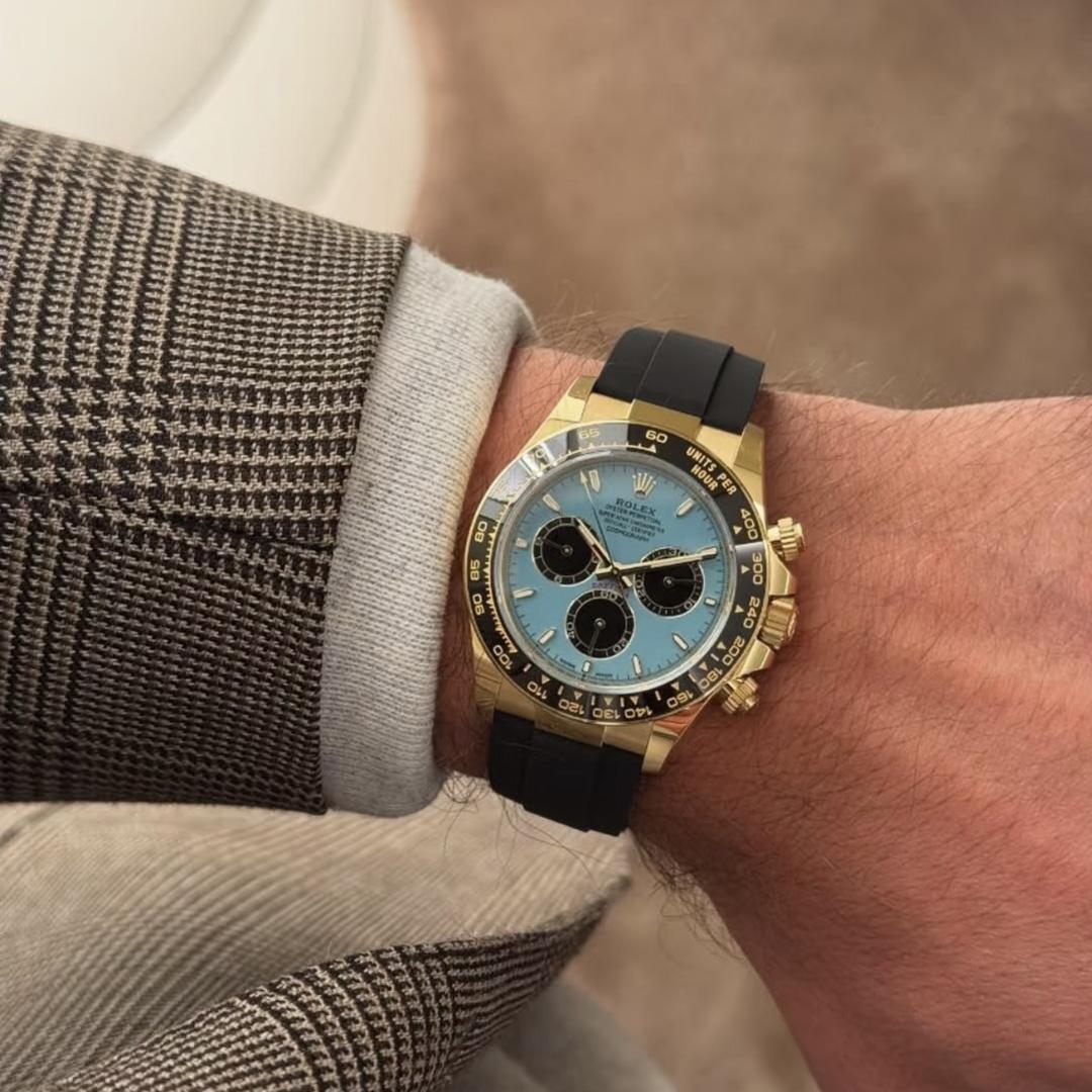 Rolex Daytona Tiffany Blue New Release 18K Yellow Gold   - DesignerGu