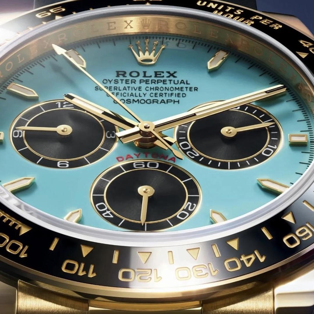Rolex Daytona Tiffany Blue New Release 18K Yellow Gold   - DesignerGu